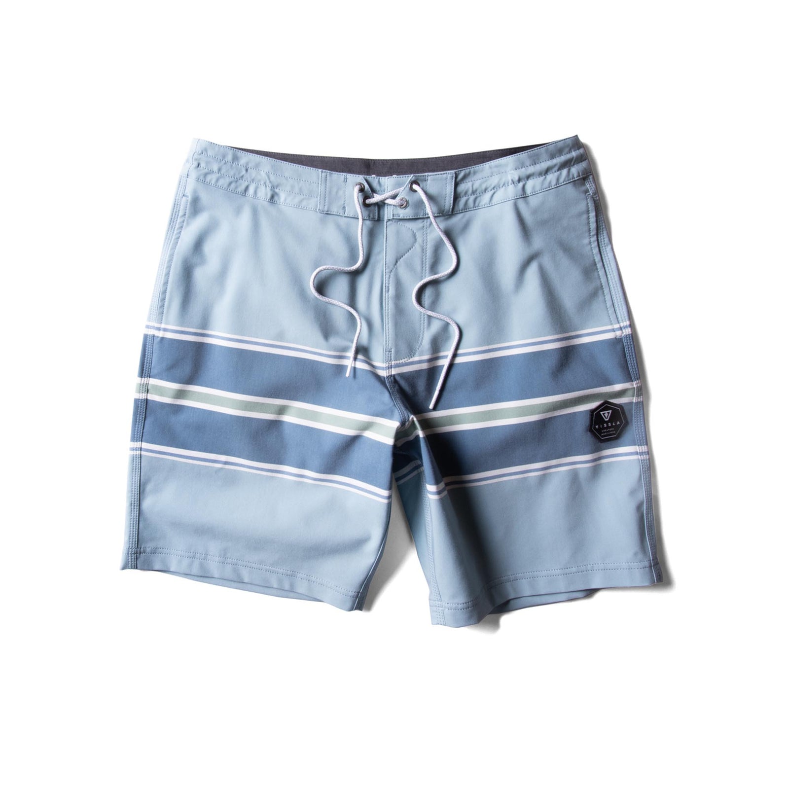 Vissla Men's Free Lap 18.5in Boardshorts 2024 STONE BLUE