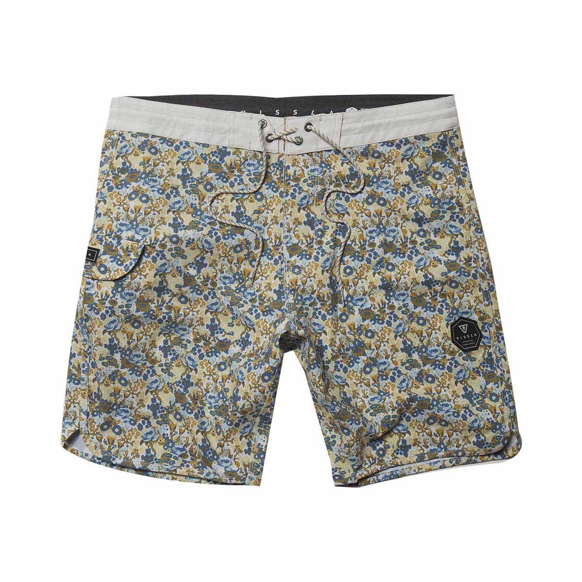 Vissla Men's Radical Roots 18.5in Boardshorts 2024 BONE