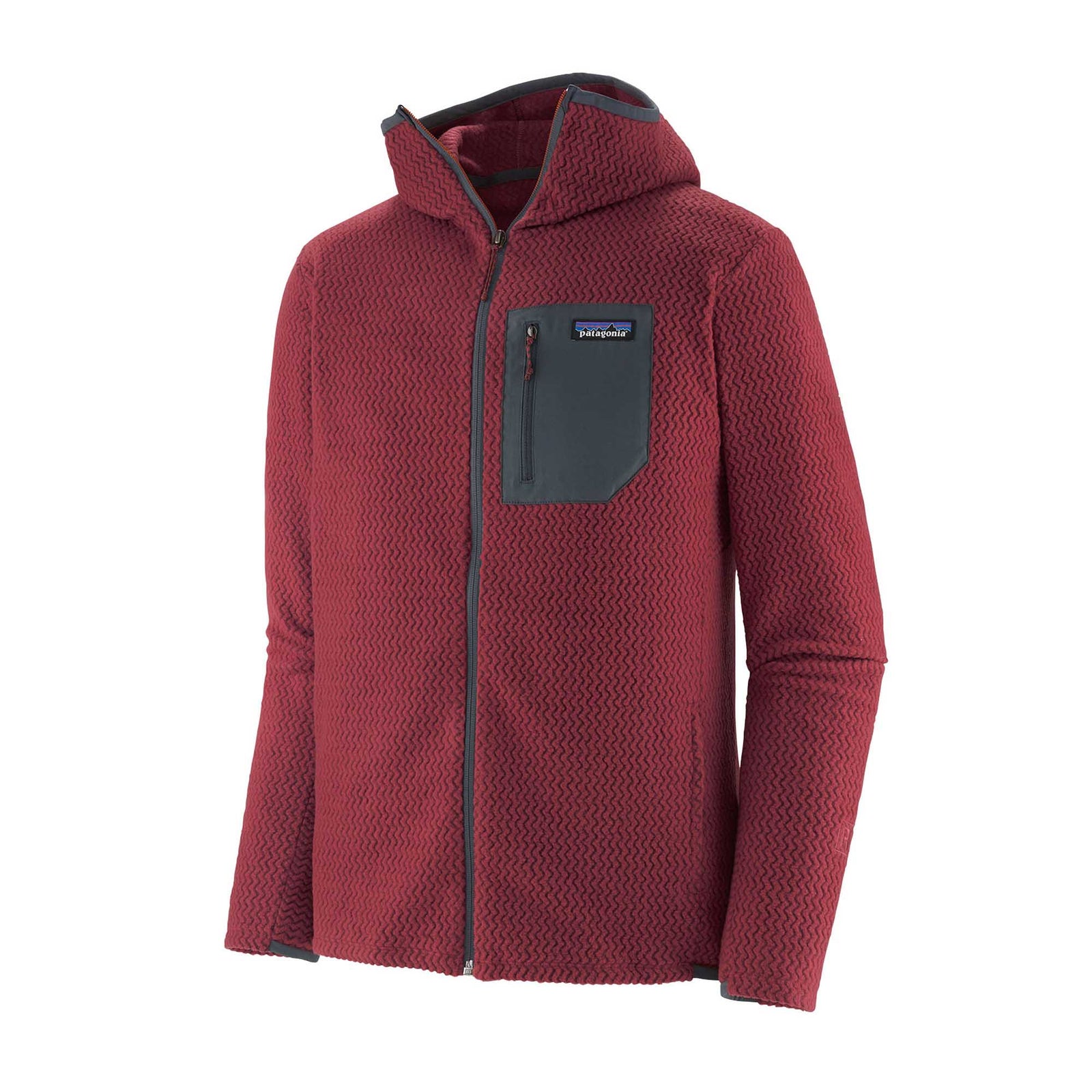 Patagonia Men's R1® Air Full-Zip Hoody 2024 SEQUOIA RED