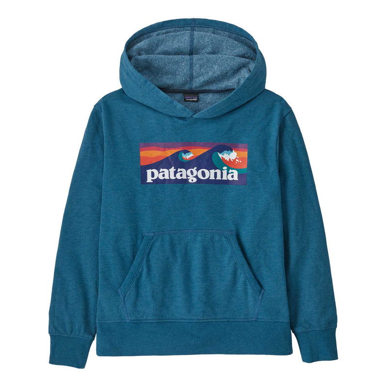 Patagonia Junior's Lightweight Graphic Hoody Sweatshirt 2024 BOARDSHORT