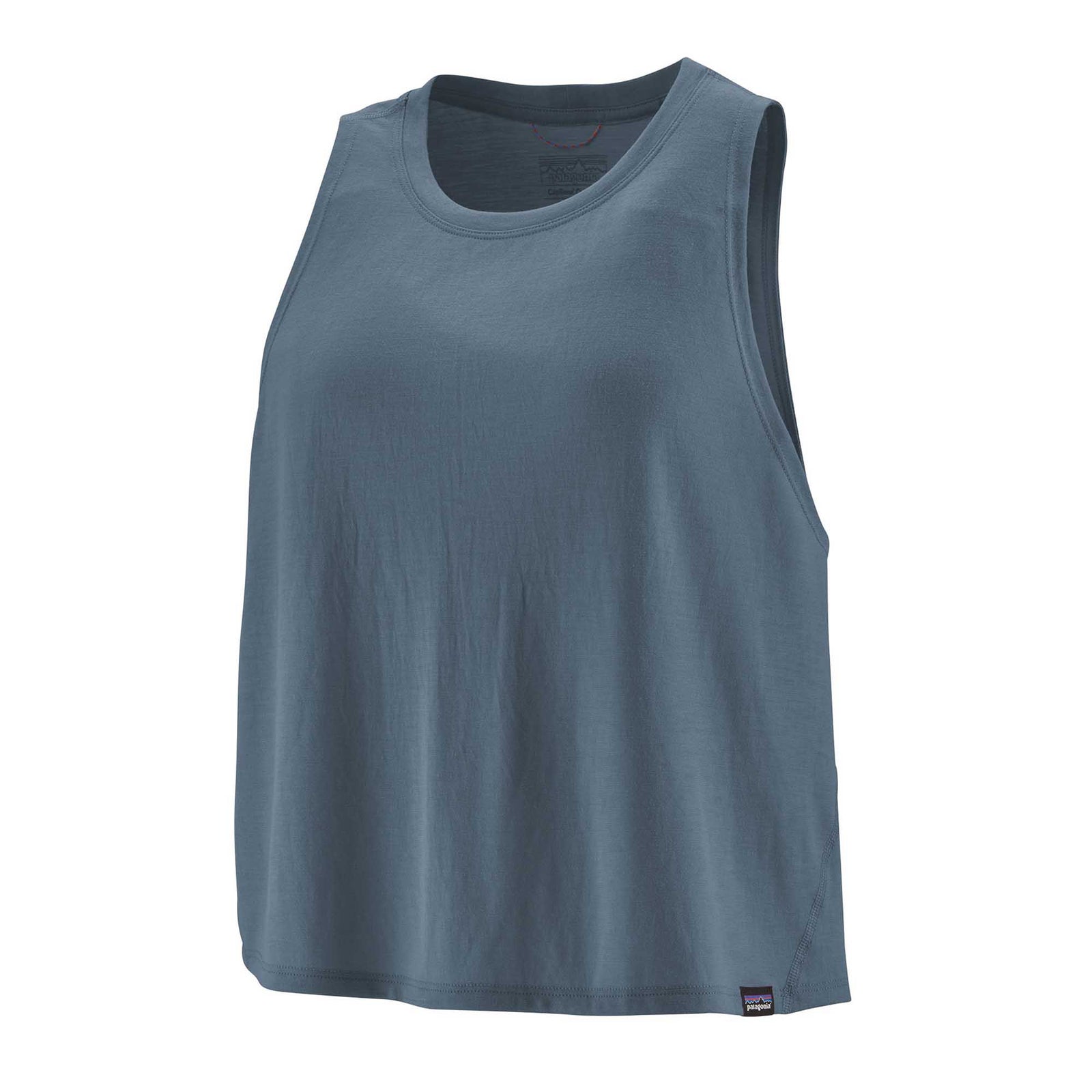 Patagonia Women's Capilene® Cool Trail Cropped Tank Top 2024 UTILITY BLUE