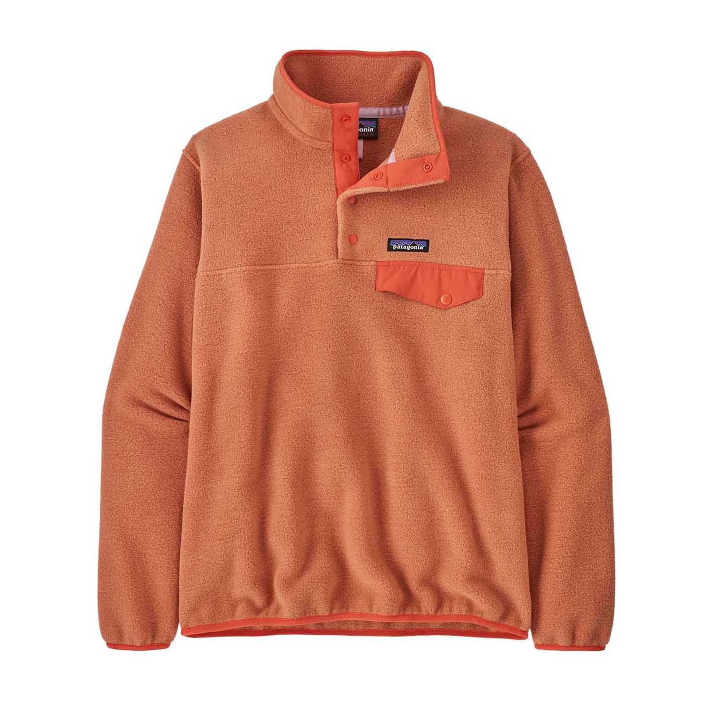 Patagonia Women's Lightweight Synchilla® Snap-T® Fleece Pullover 2024 SIENNA CLAY