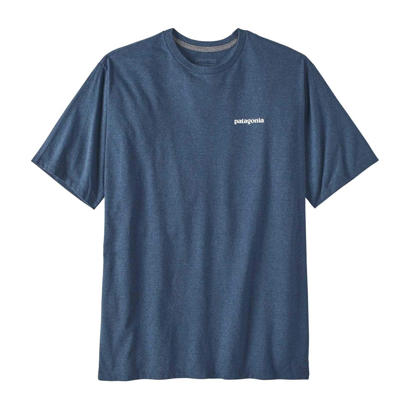 Patagonia Men's P-6 Logo Responsibili-Tee® 2025 UTILITY BLUE