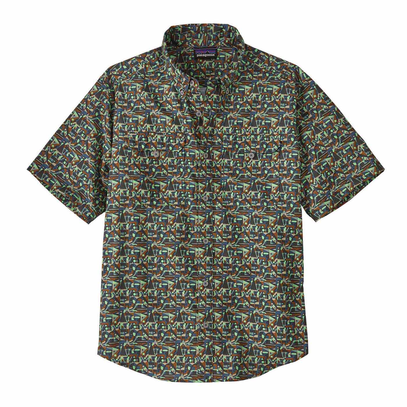 Patagonia Men's Self-Guided Hike Shirt 2024 LOSE YOURSELF: UTILITY BLUE