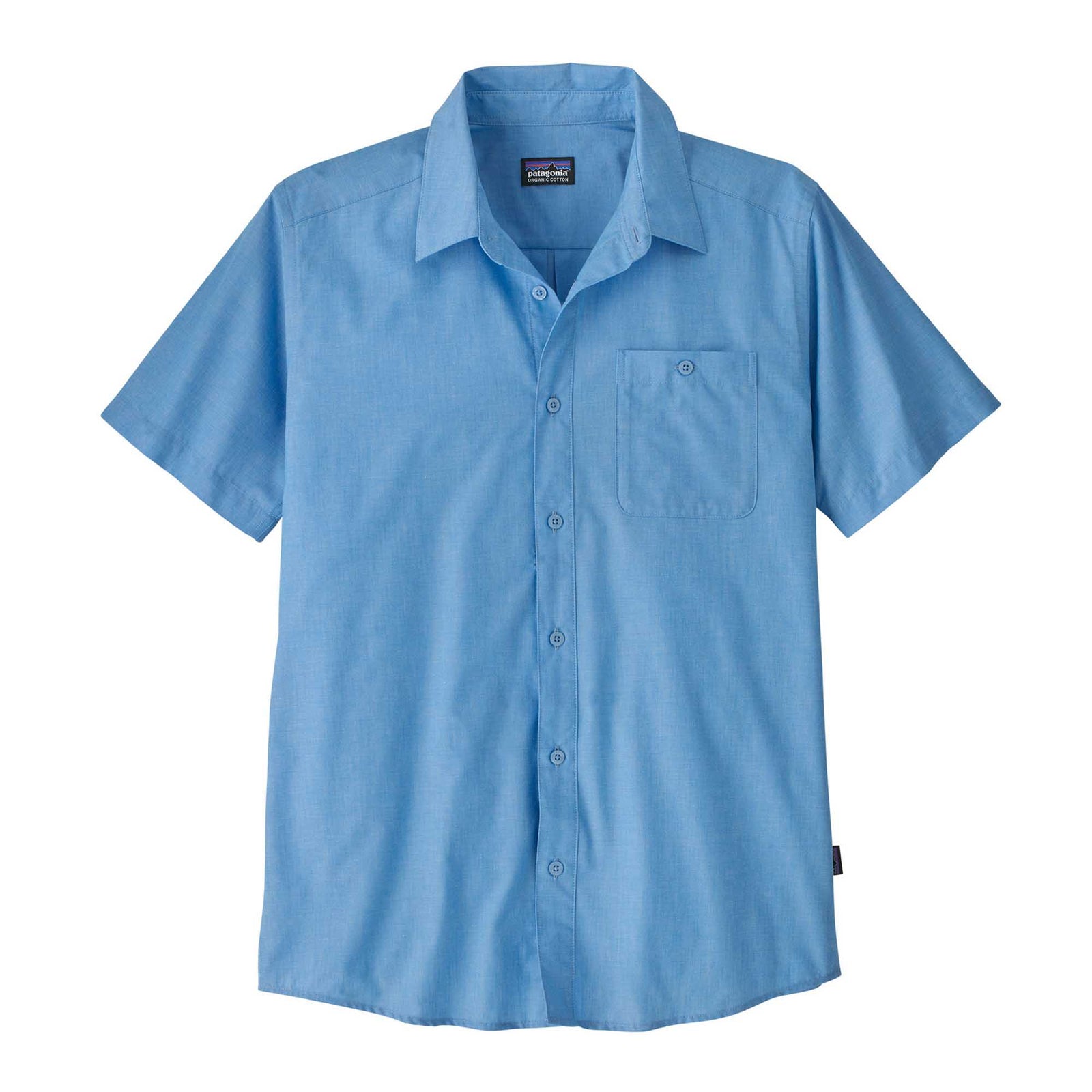 Patagonia Men's Go-To Shirt 2024 CHAMBRAY: VESSEL BLUE