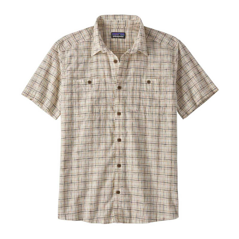 Patagonia Men's Back Step Shirt 2024 RENEWAL: BIRCH WHITE