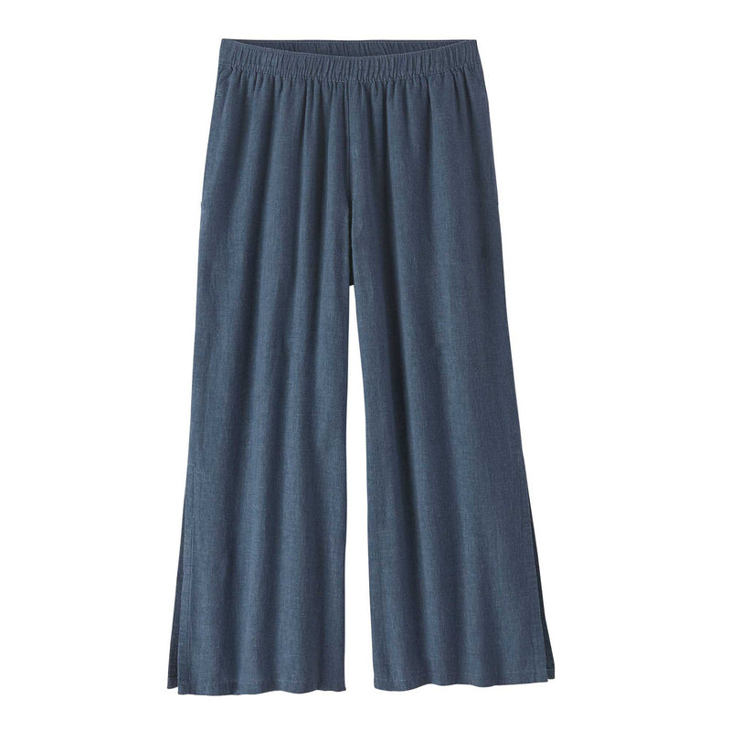 Patagonia Women's Garden Island Pants 2024 WHOLE WEAVE: UTILITY BLUE