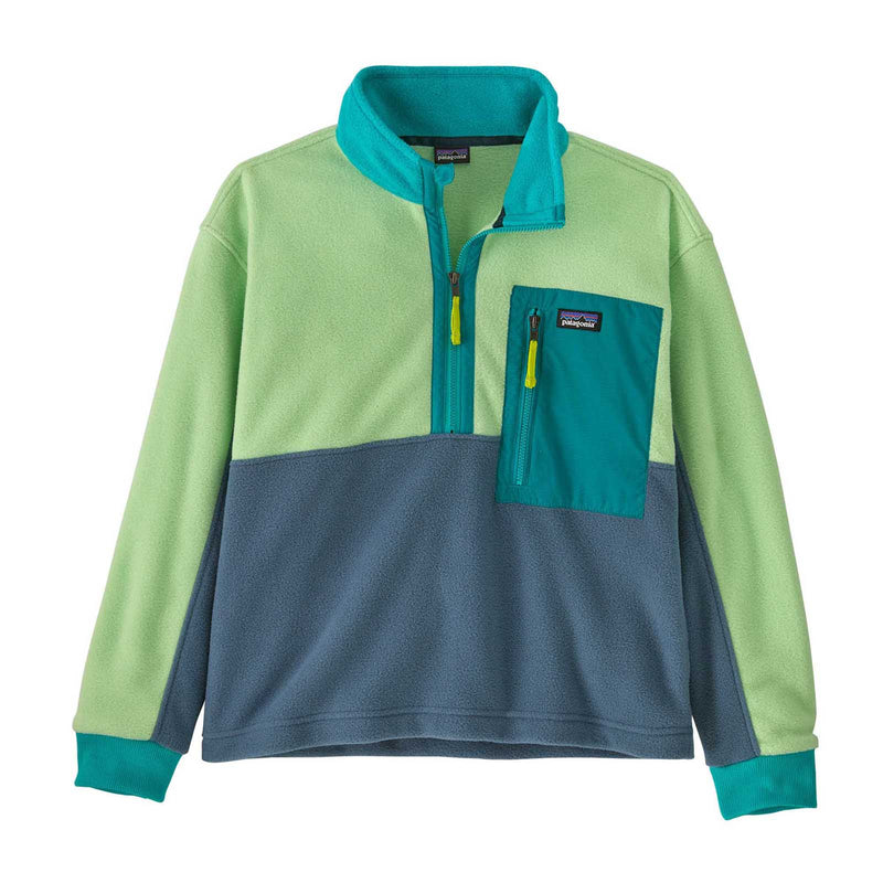 Patagonia Junior's Microdini 1/2-Zip Fleece Pullover 2024 UTILITY BLUE