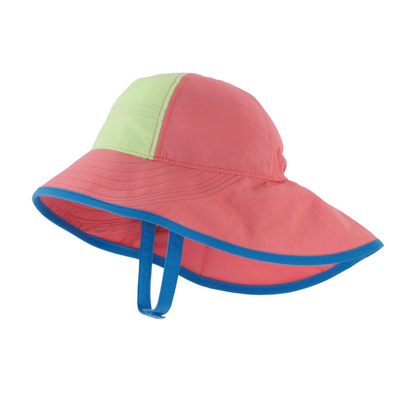 Patagonia Infant's Block-The-Sun UPF Hat 2024 AFTERNOON PINK