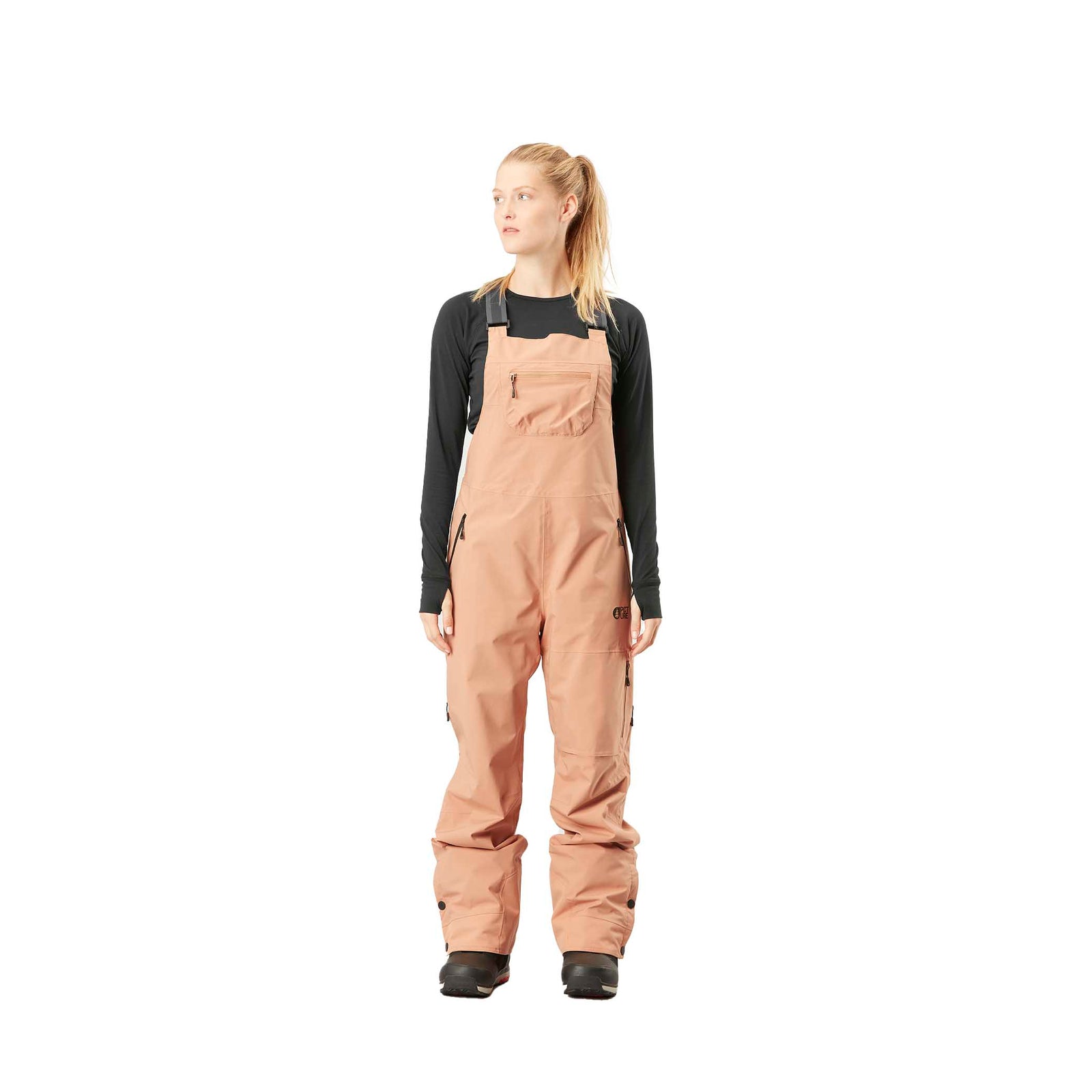 Picture Women's Elwy Bib Pant 2024 LATTE