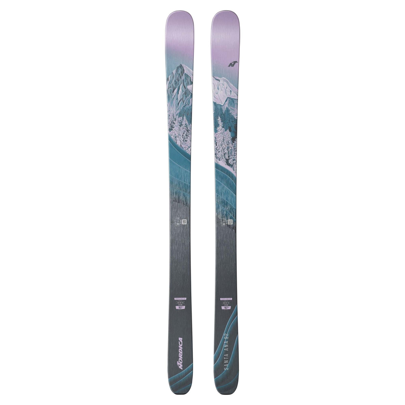 Nordica Women's Santa Ana 92 Skis 2025 