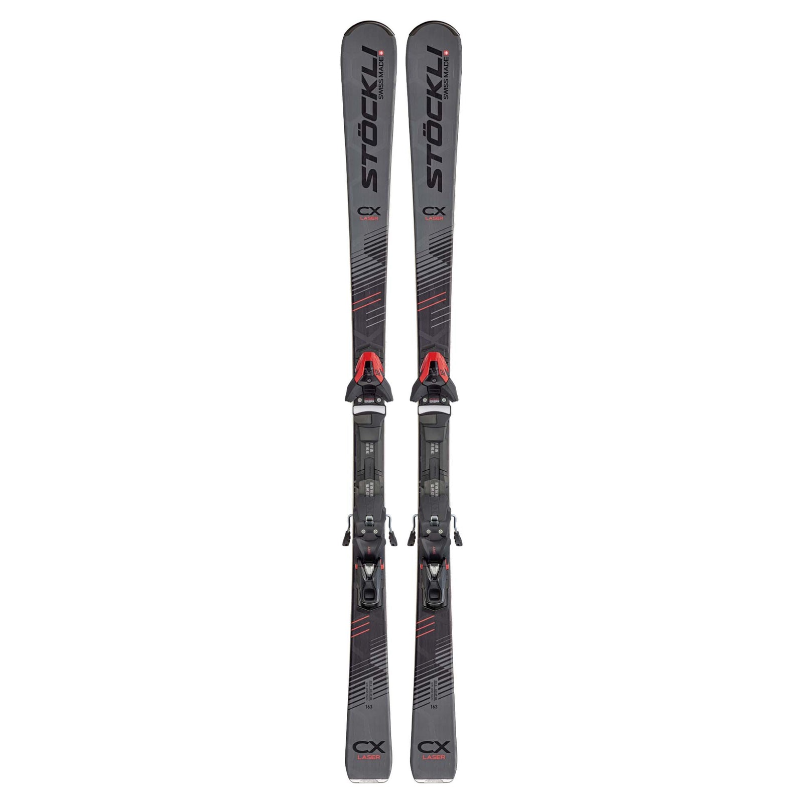 Stockli Men's Laser CX Ski +SRT12 Bindings 2024 