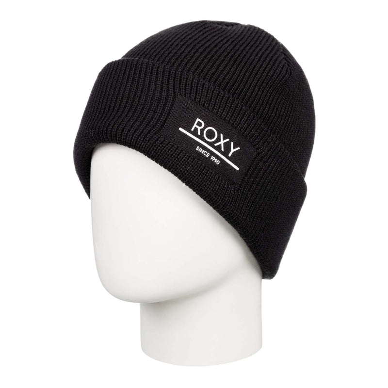 Roxy Skiwear Women's Folker Beanie 2024 TRUE BLACK