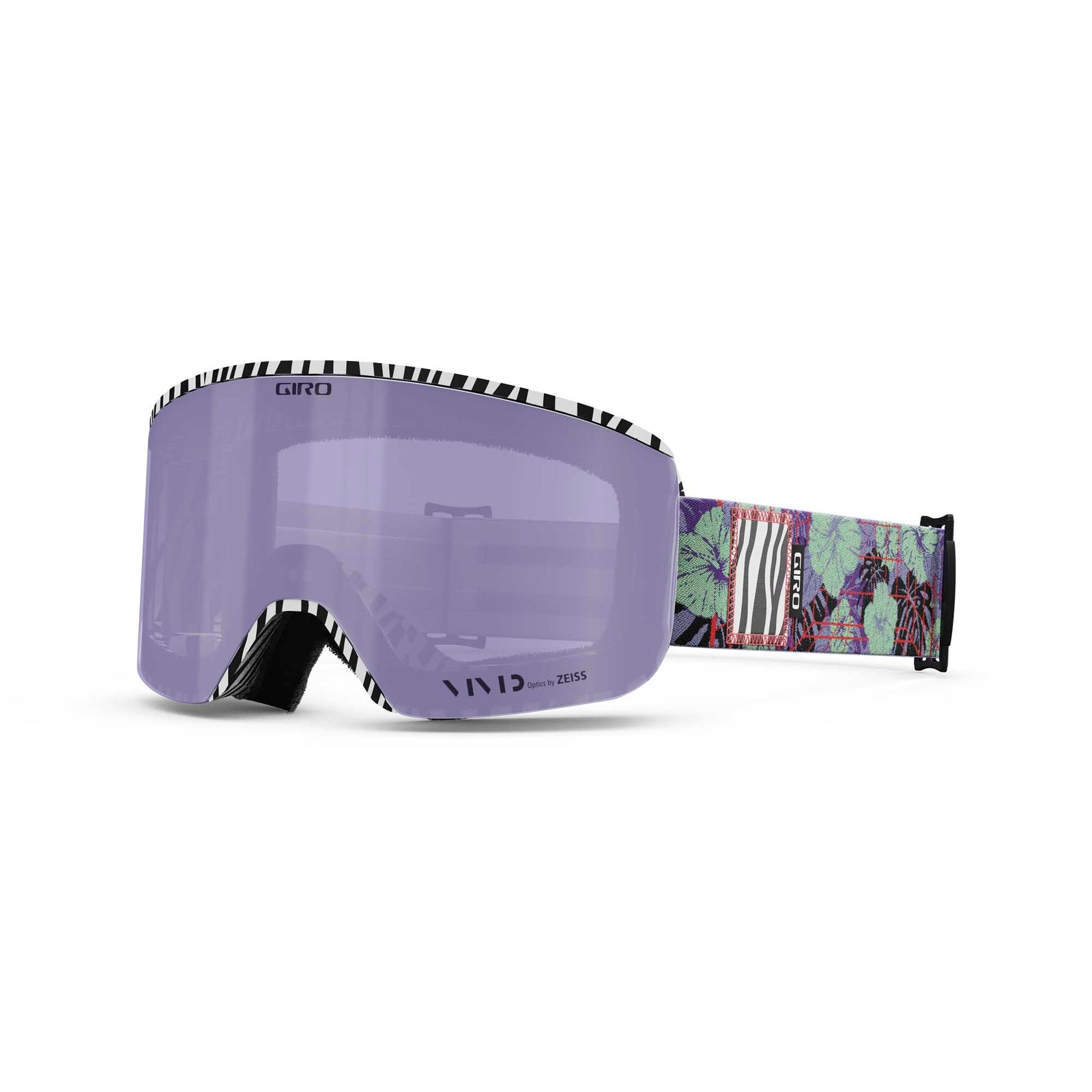 Giro Women's Ella Goggles with Bonus VIVID Lens 2025 PURPLE JUNGLE STEEZ