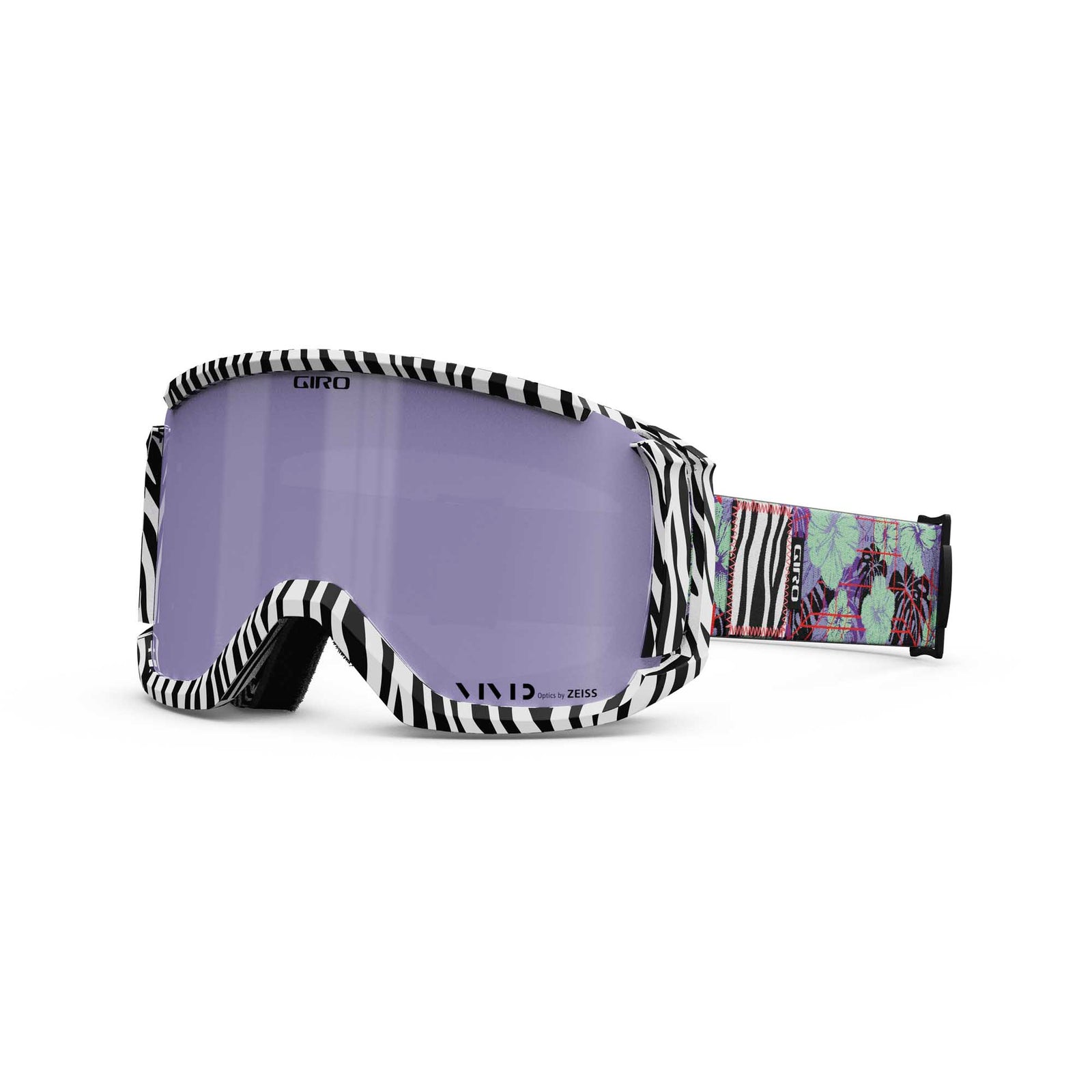 Giro Revolt Googles with Bonus VIVID Lens 2023 PURPLE JUNGLE STEEZ