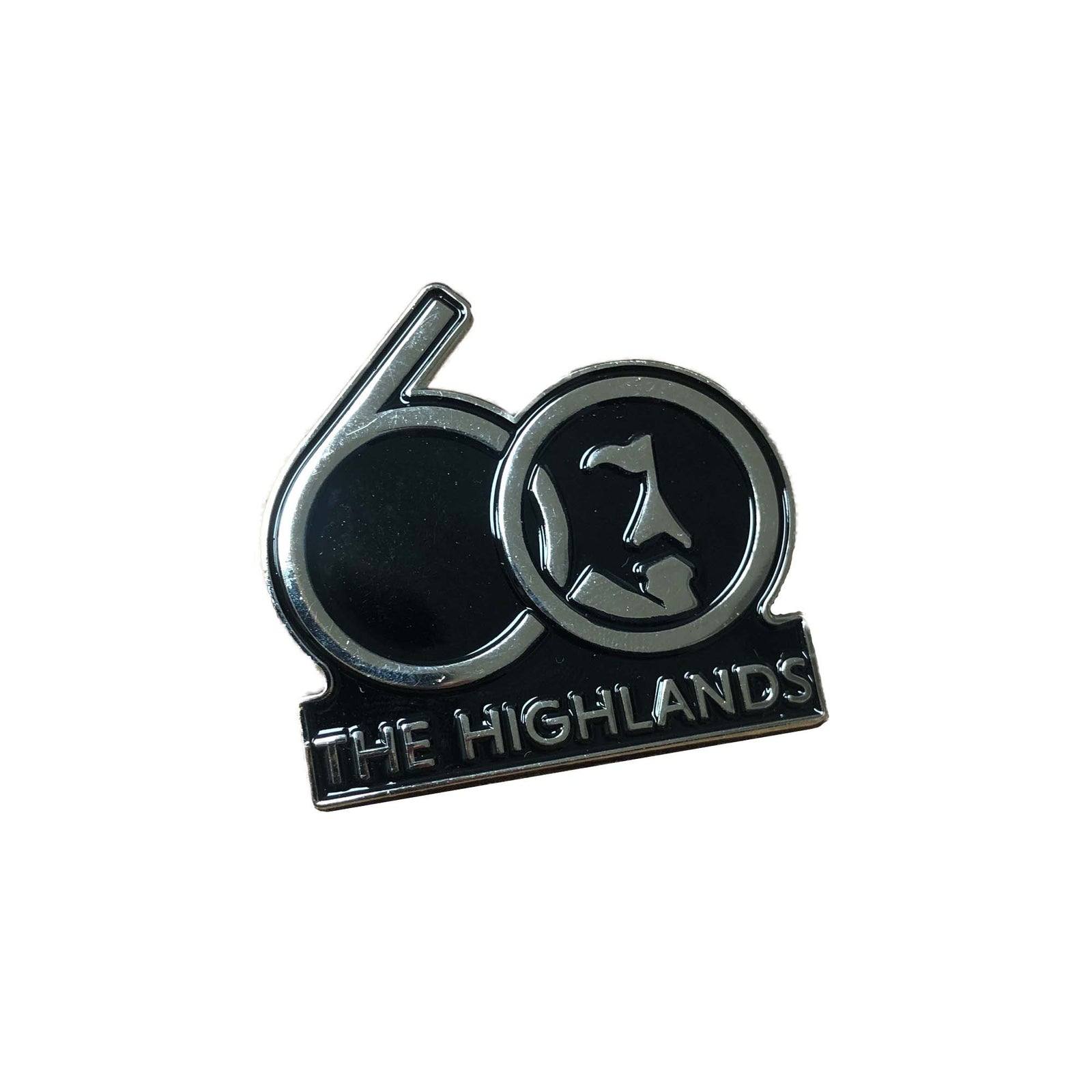 Highlands 60th Anniversary 1.5 Inch Pin 2024 