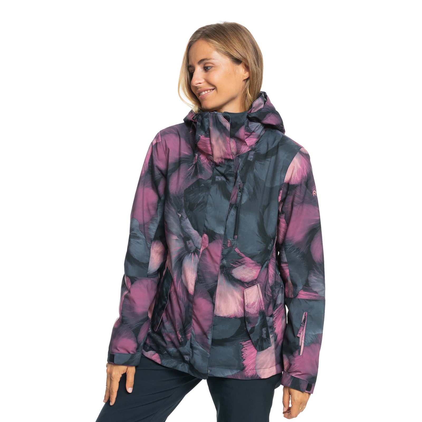 Roxy Skiwear Women's Jetty Jacket 2024 DARK FOREST WILD