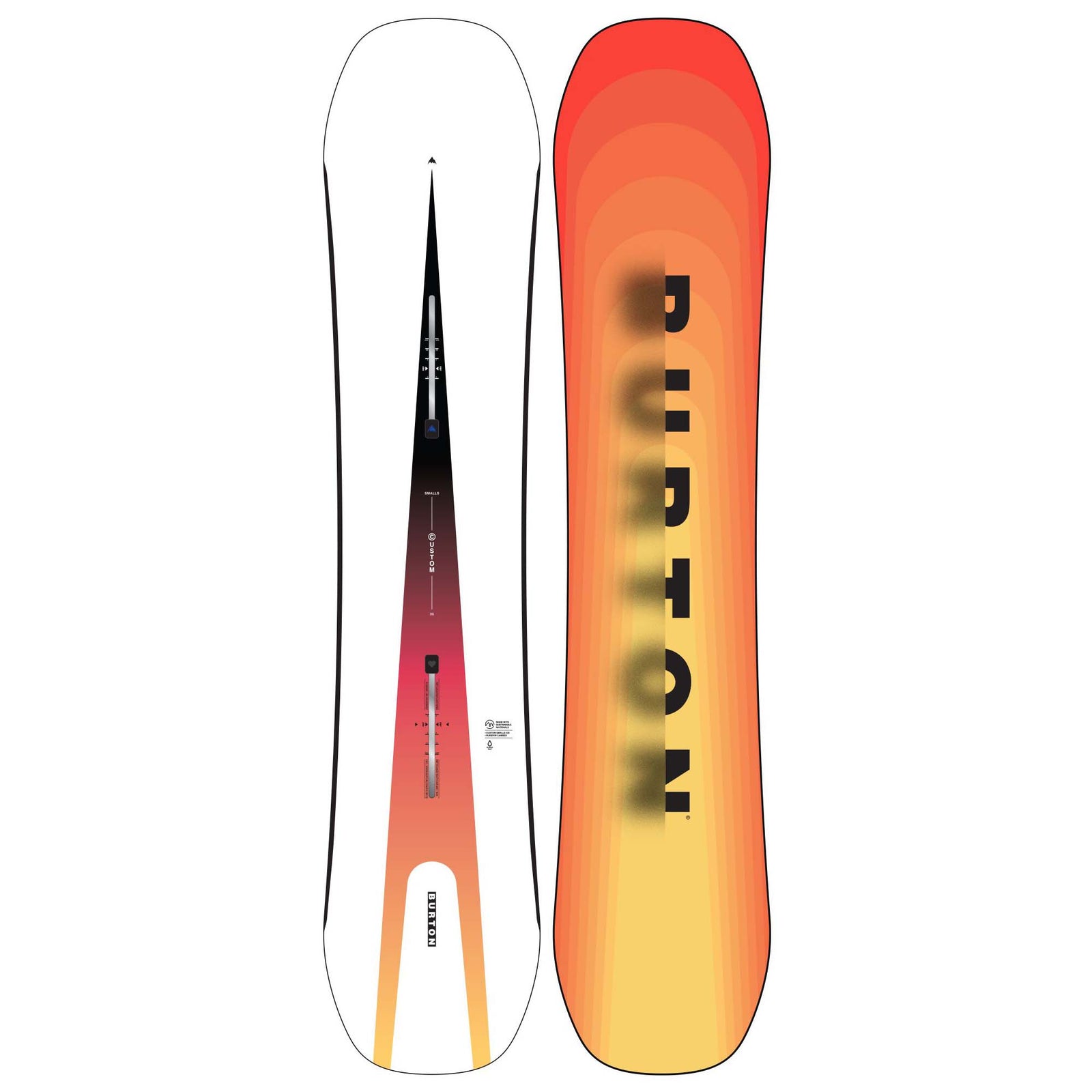 Burton Junior's Custom Smalls Snowboard 2024 ASSORTED