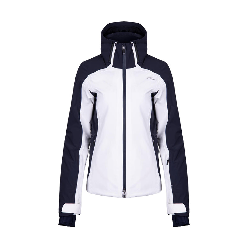 KJUS Women's Formula Jacket 2024 WHITE/DEEP SPACE