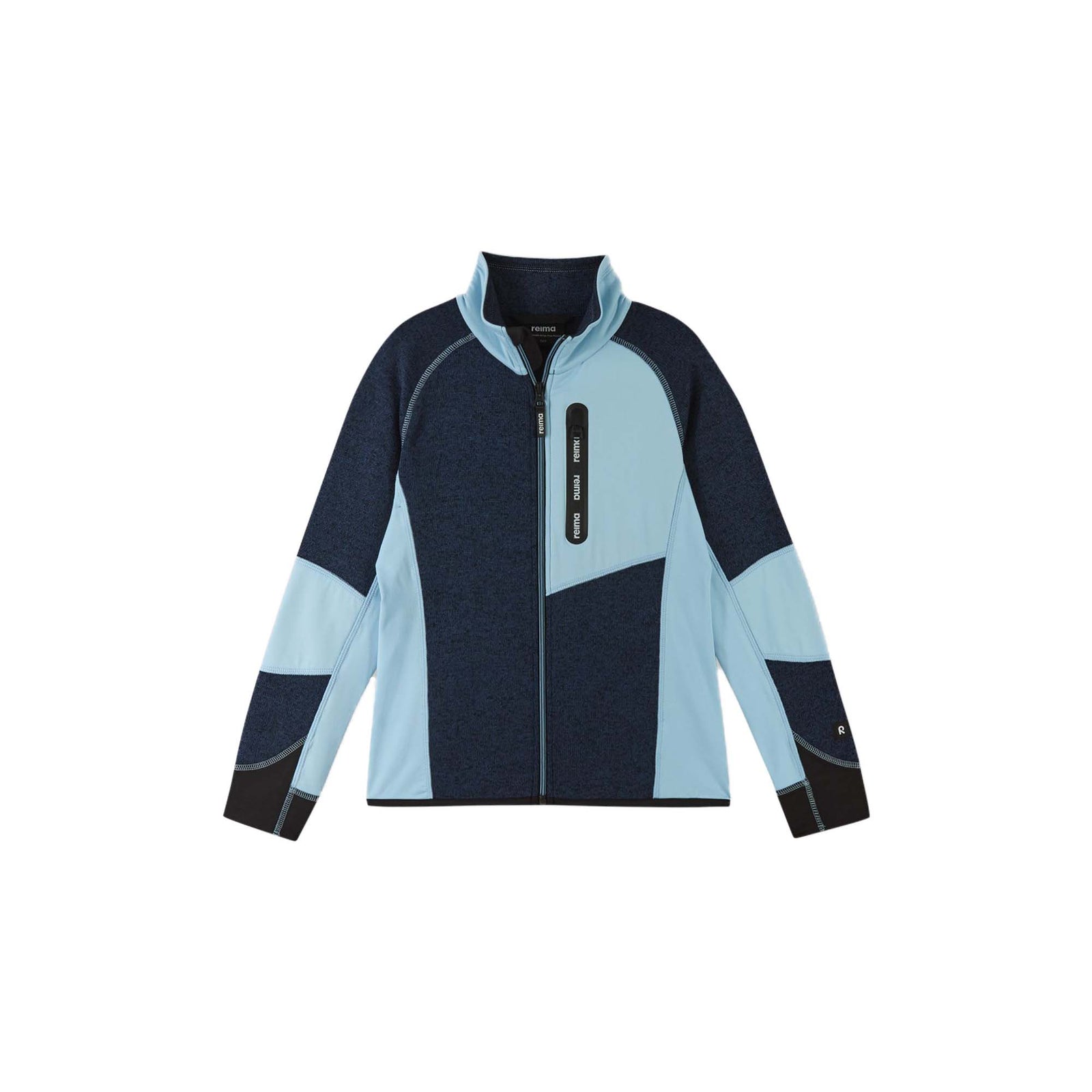 Reima Junior's Laskien Full Zip 2024 BLUE