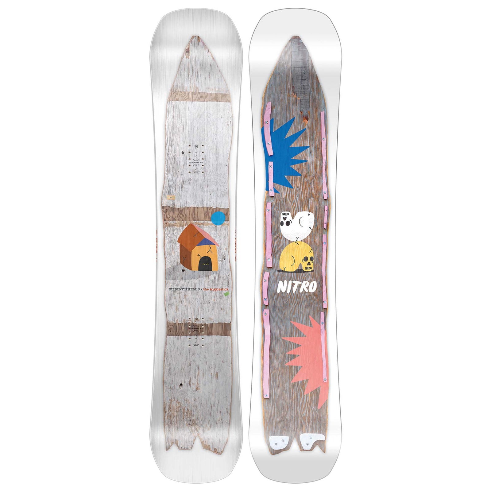 Nitro Junior's Mini Thrills Snowboard 2024 ASSORTED