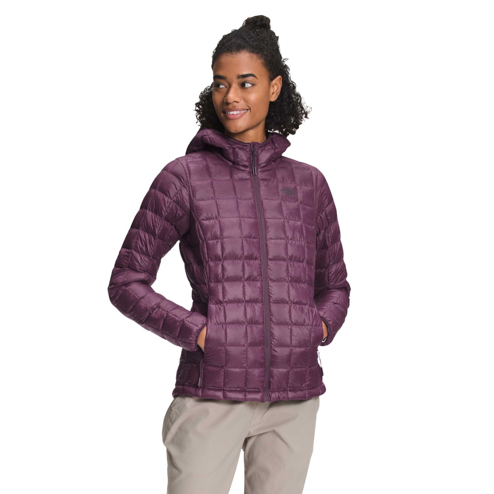 The North Face Women's ThermoBall™ Eco Hoodie 2.0 2024 BLACKBERRY