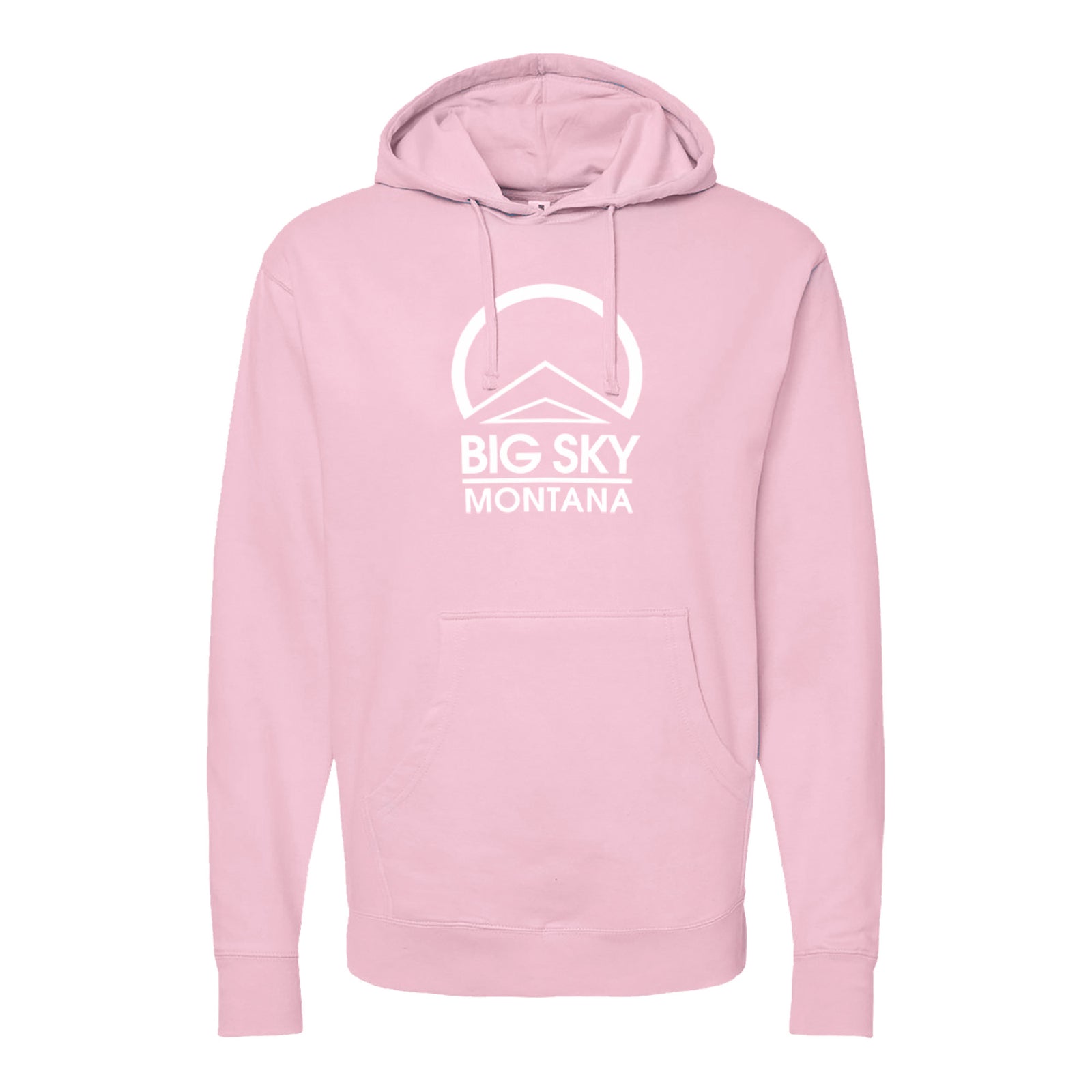 Big Sky Independent Logo Hoodie 2024 PINK