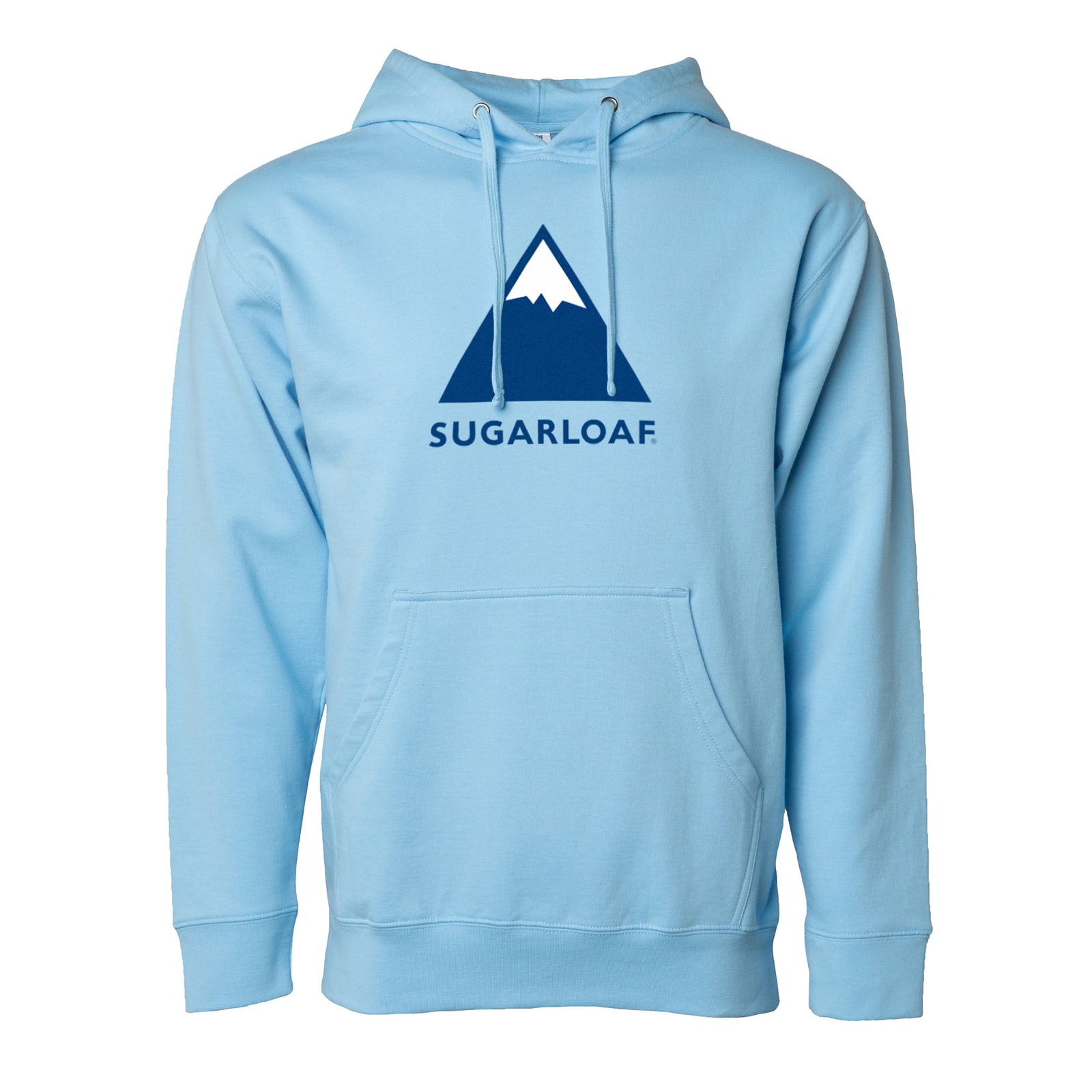 Sugarloaf Independent Logo Hoodie 2024 LIGHT BLUE