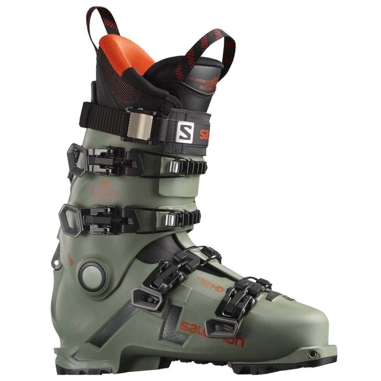 Salomon Men's Shift Pro 130 AT Ski Boot 2022 OIL GREEN/ BLACK