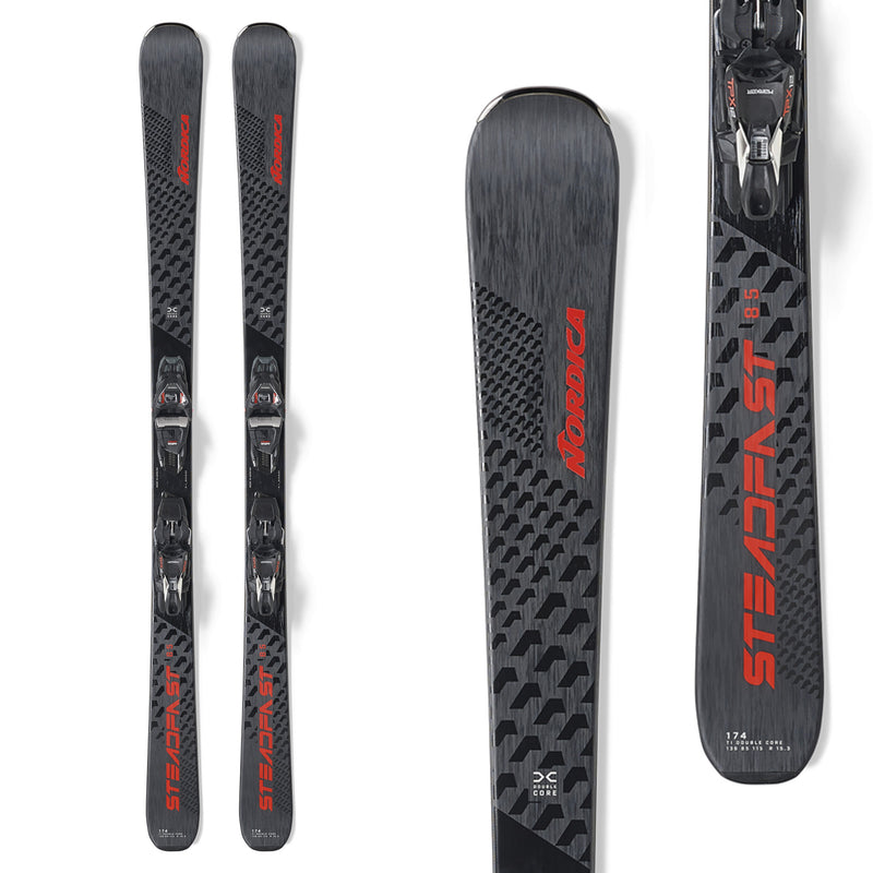 Nordica Men's Steadfast 85 DC FDT Skis + TPX 12 FDT Bindings 2024 ASSORTED