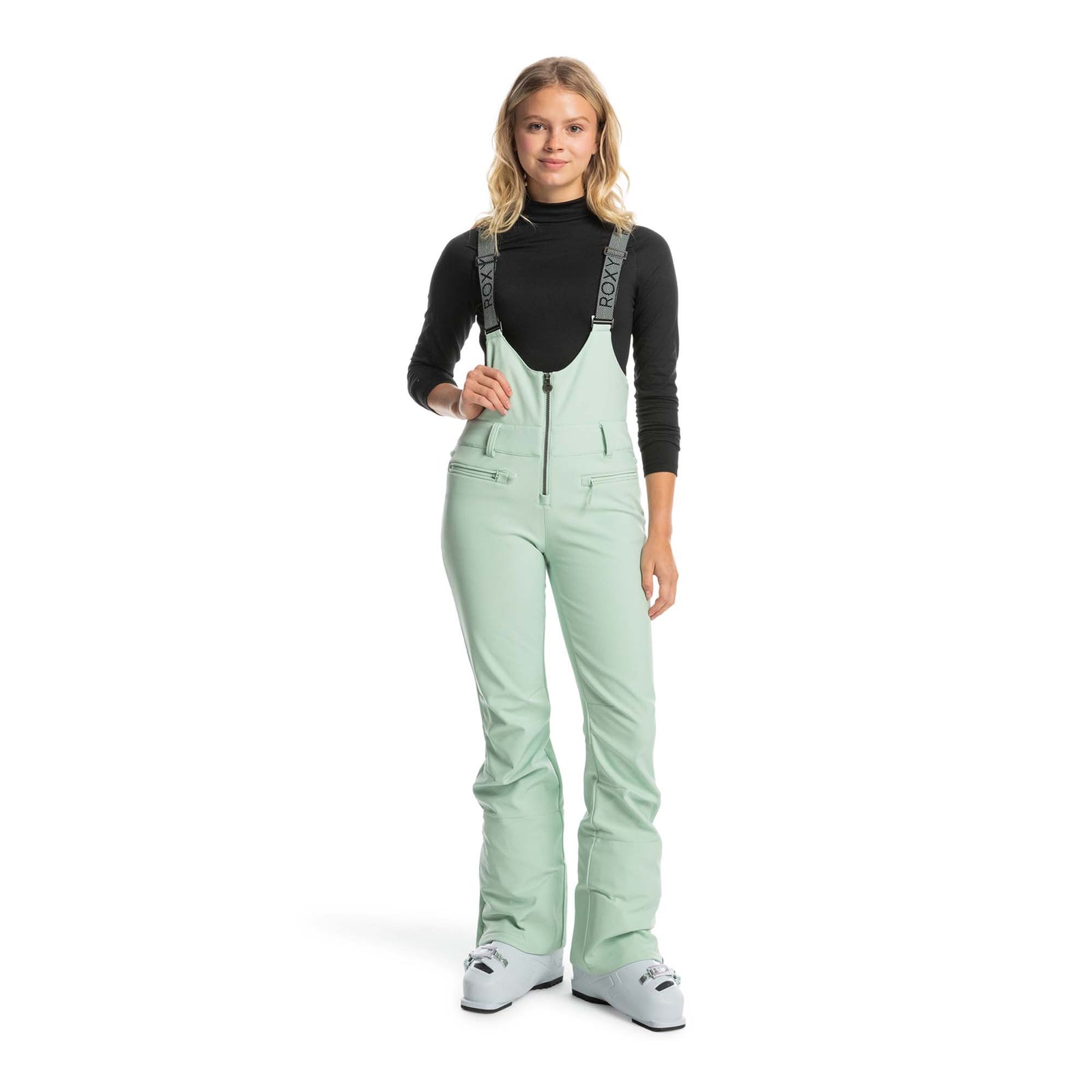 Roxy Skiwear Women's Summit Bib Pant 2024 CAMEO GREEN