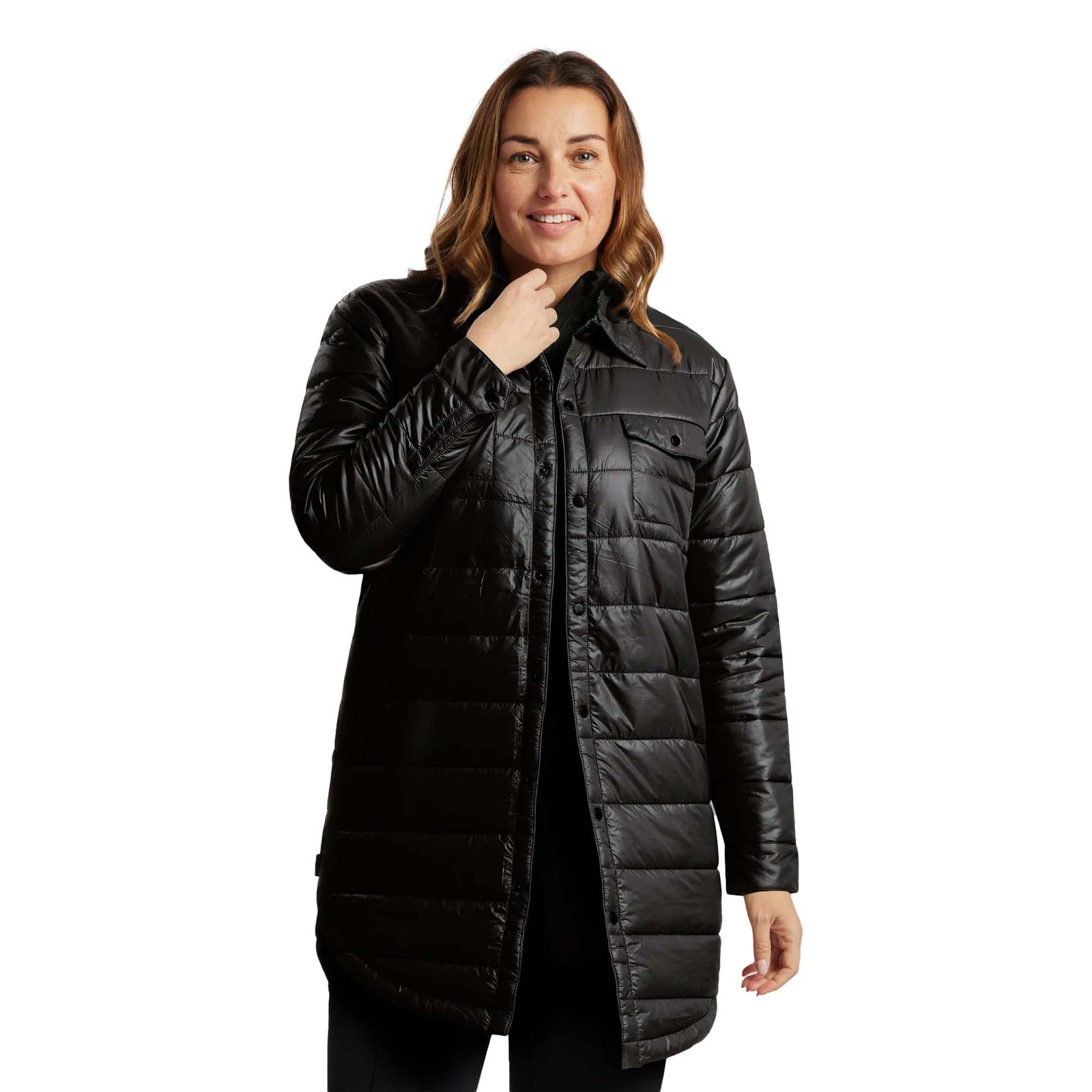 Ohsho Women's Valentina Coat 2024 BLACK