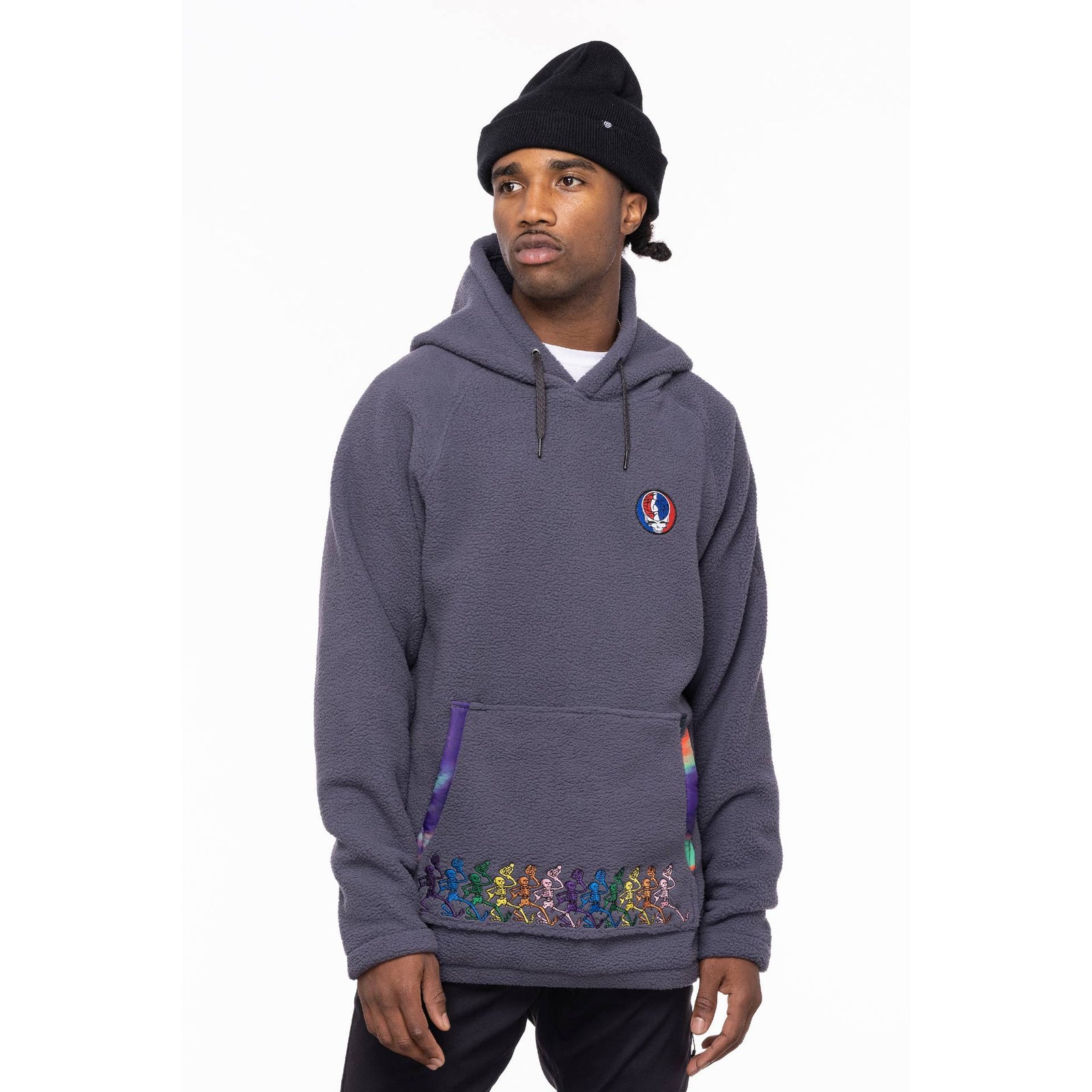 686 Men's Grateful Dead Buttermilk Sherpa Fleece Hoody GRATEFUL DEAD R