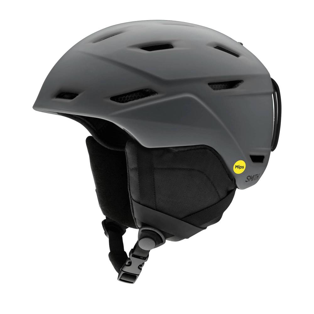 Smith Men's Mission MIPS Helmet 2023 MT BLACK