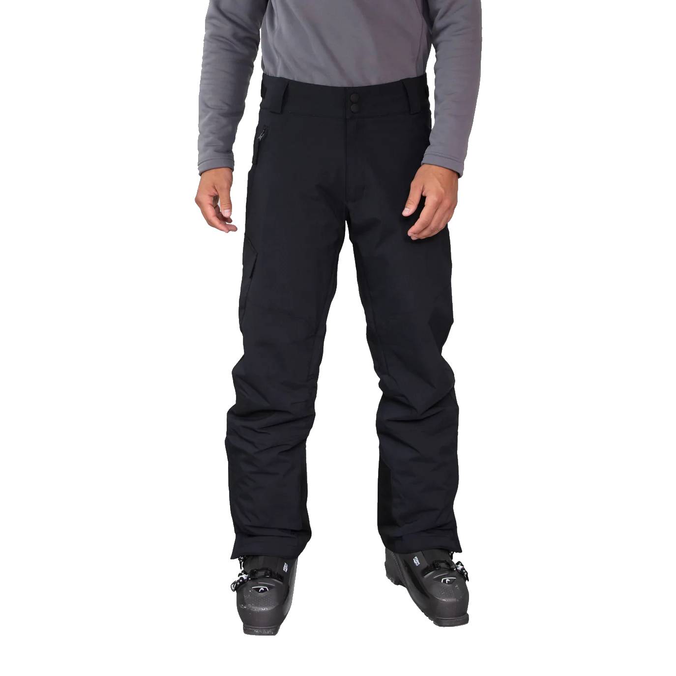 Obermeyer Men's Short Alpinist Stretch Snow Pants 2024 BLACK