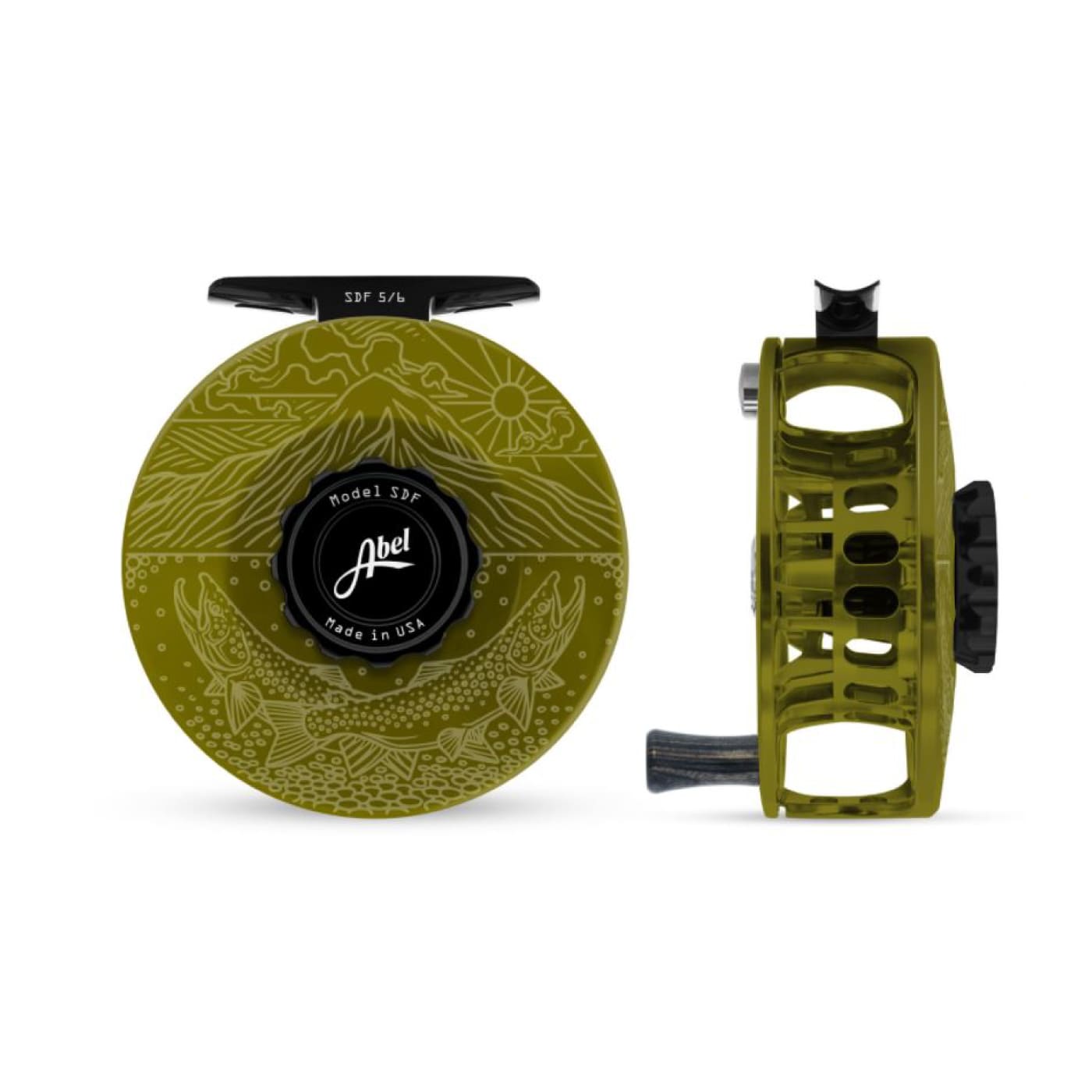 Abel SDF 5/6 Fly Reel - Solid