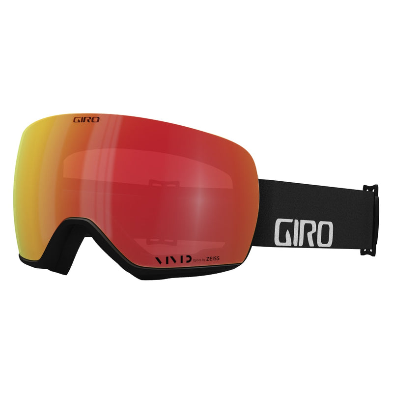 Giro Men's Article Goggles with Bonus VIVID Lens 2025 BLACK WORDMARK/VIVID EMBER