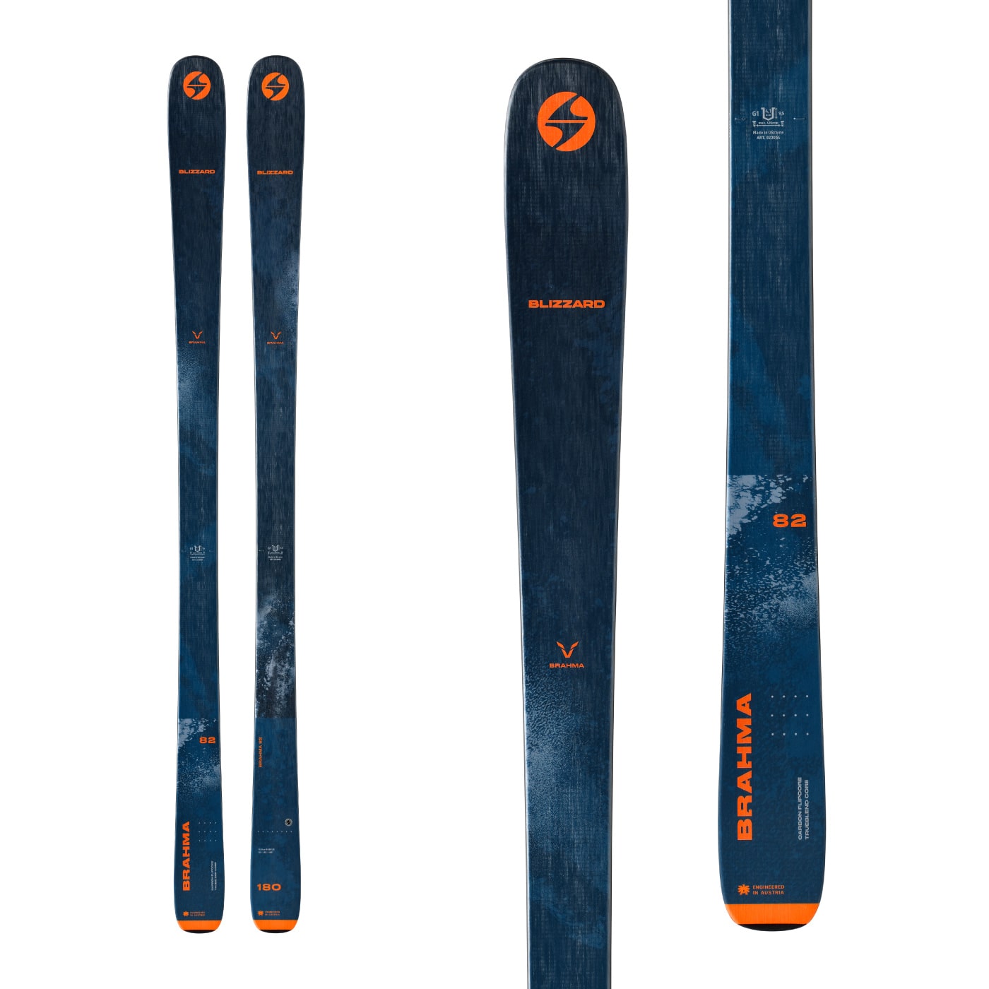 Blizzard Men's Brahma 82 Ski 2023 166