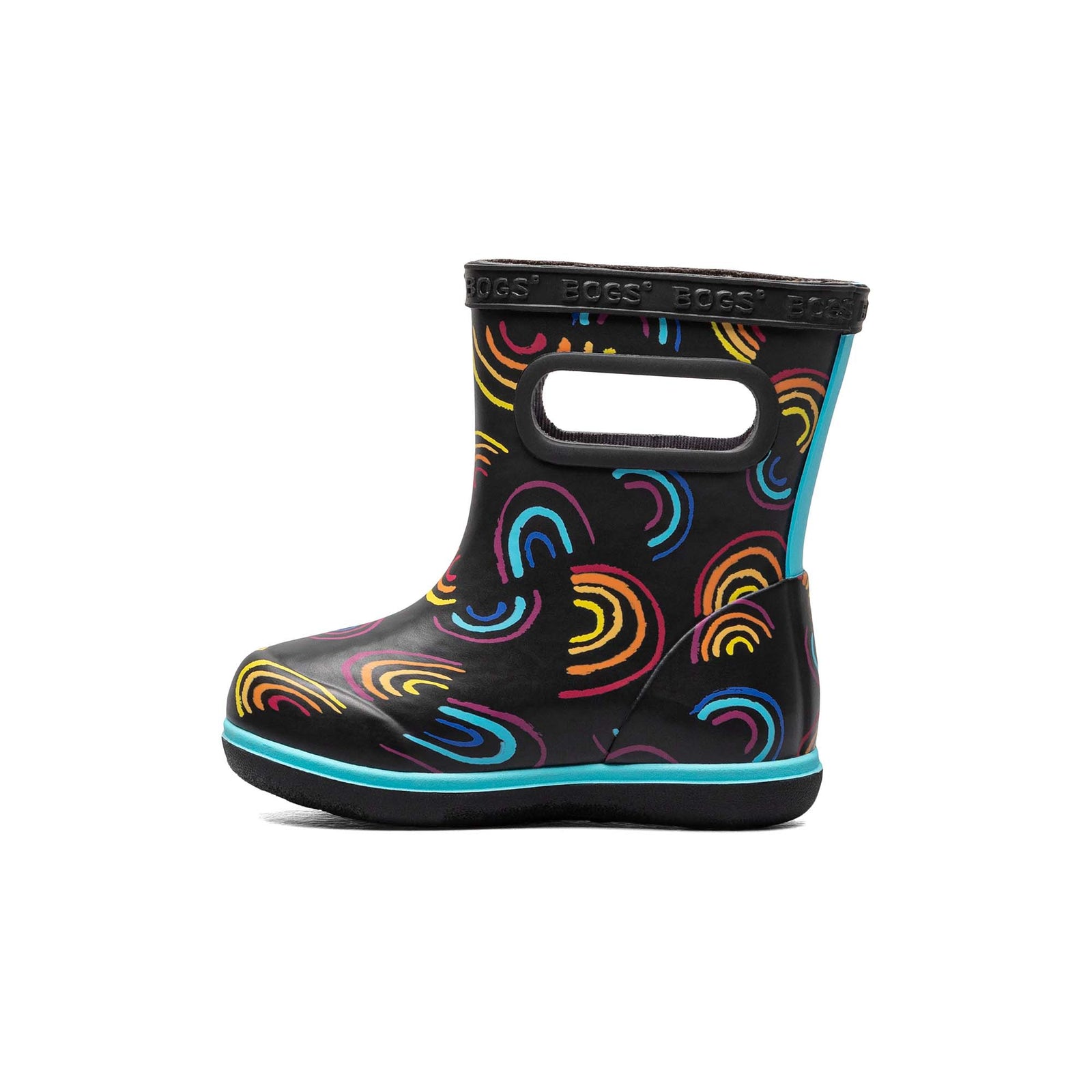 Bogs Kid's Skipper II Wild Rainbows Rainboots 2023 