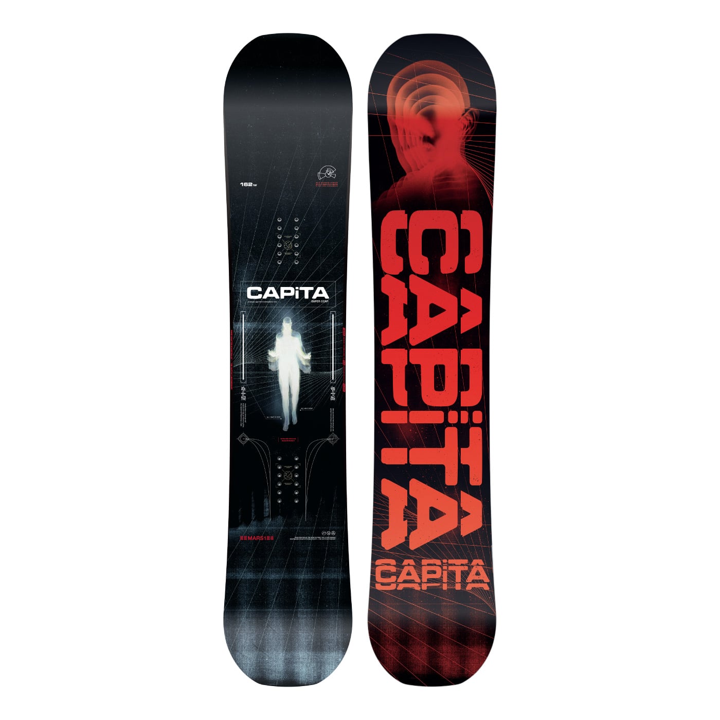 Capita Men's Pathfinder Reverse Snowboard 2023 145