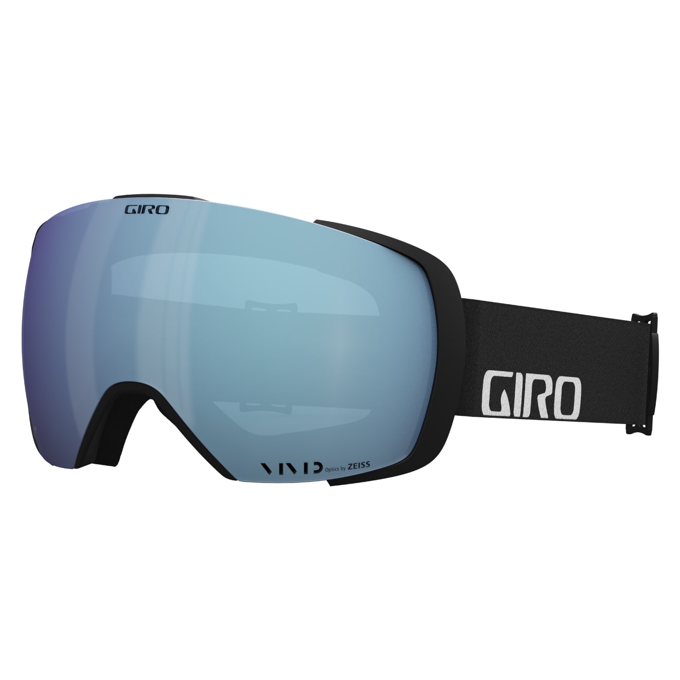 Giro Men's Contact Goggles with Bonus VIVID Lens 2024 BLACK WORDMARK/VIVID ROYAL