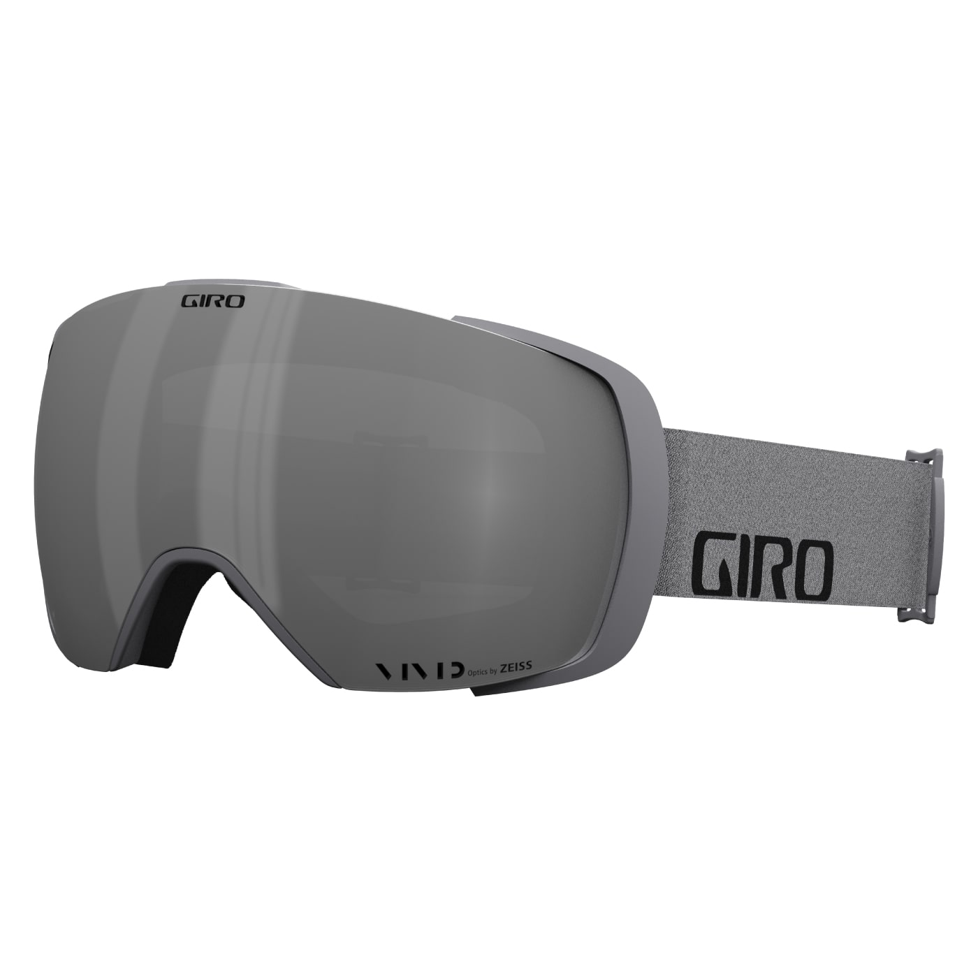 Giro Men's Contact Goggles with Bonus VIVID Lens 2024 GREY WORDMARK/VIVID ONYX