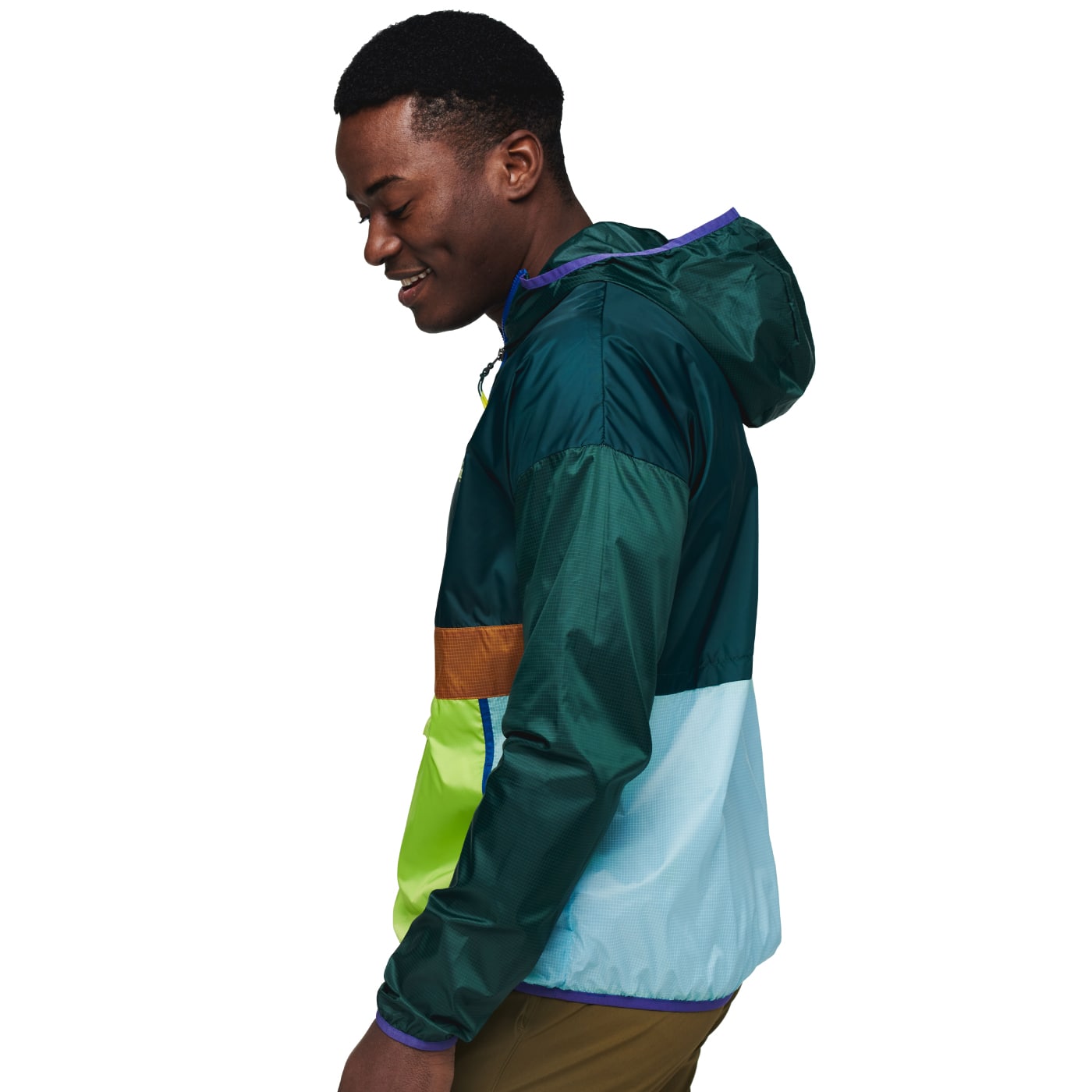 Men's quarter zip on sale windbreaker