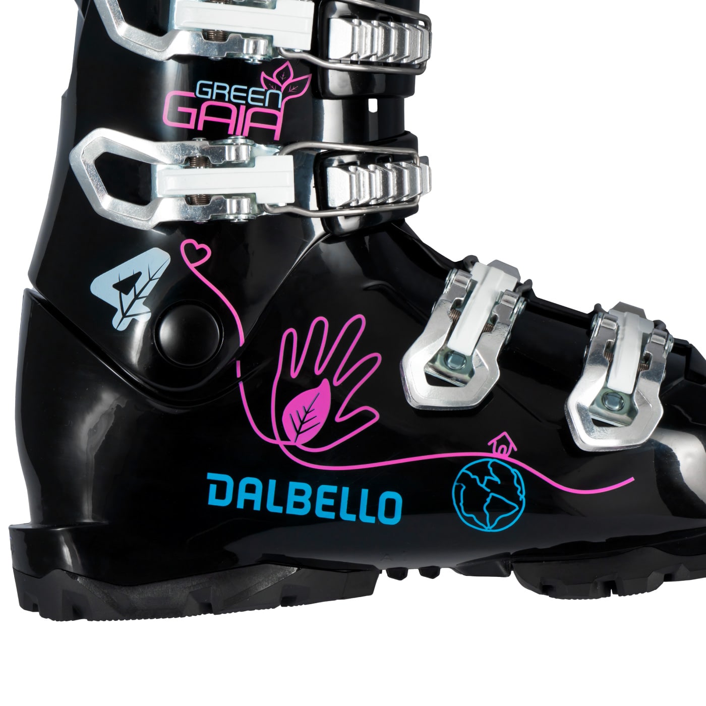 Dalbello Junior's Green Gaia 4.0 GW Ski Boot