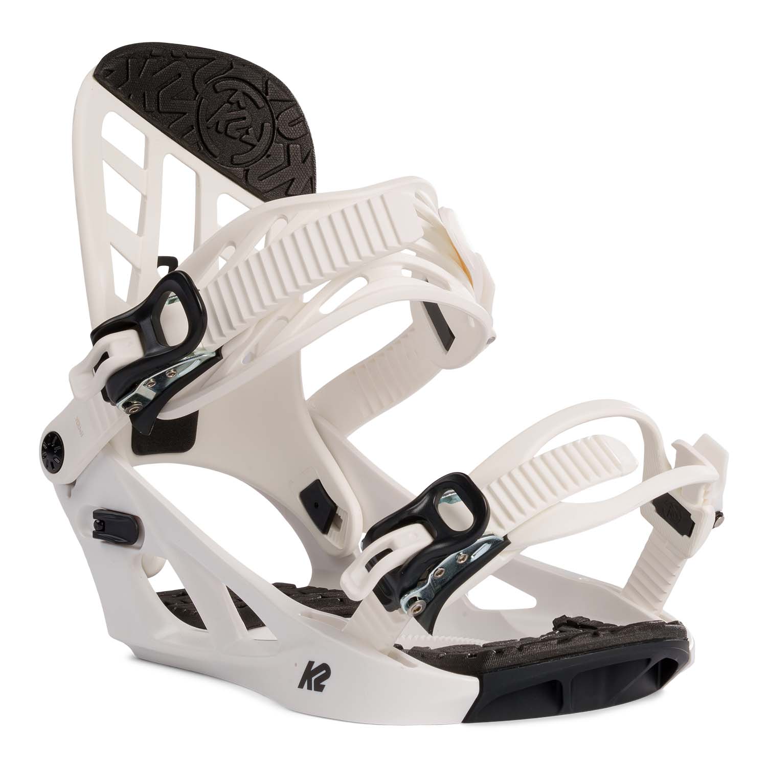 K2 Junior's YOUTH Snowboard Binding 2024 WHITE