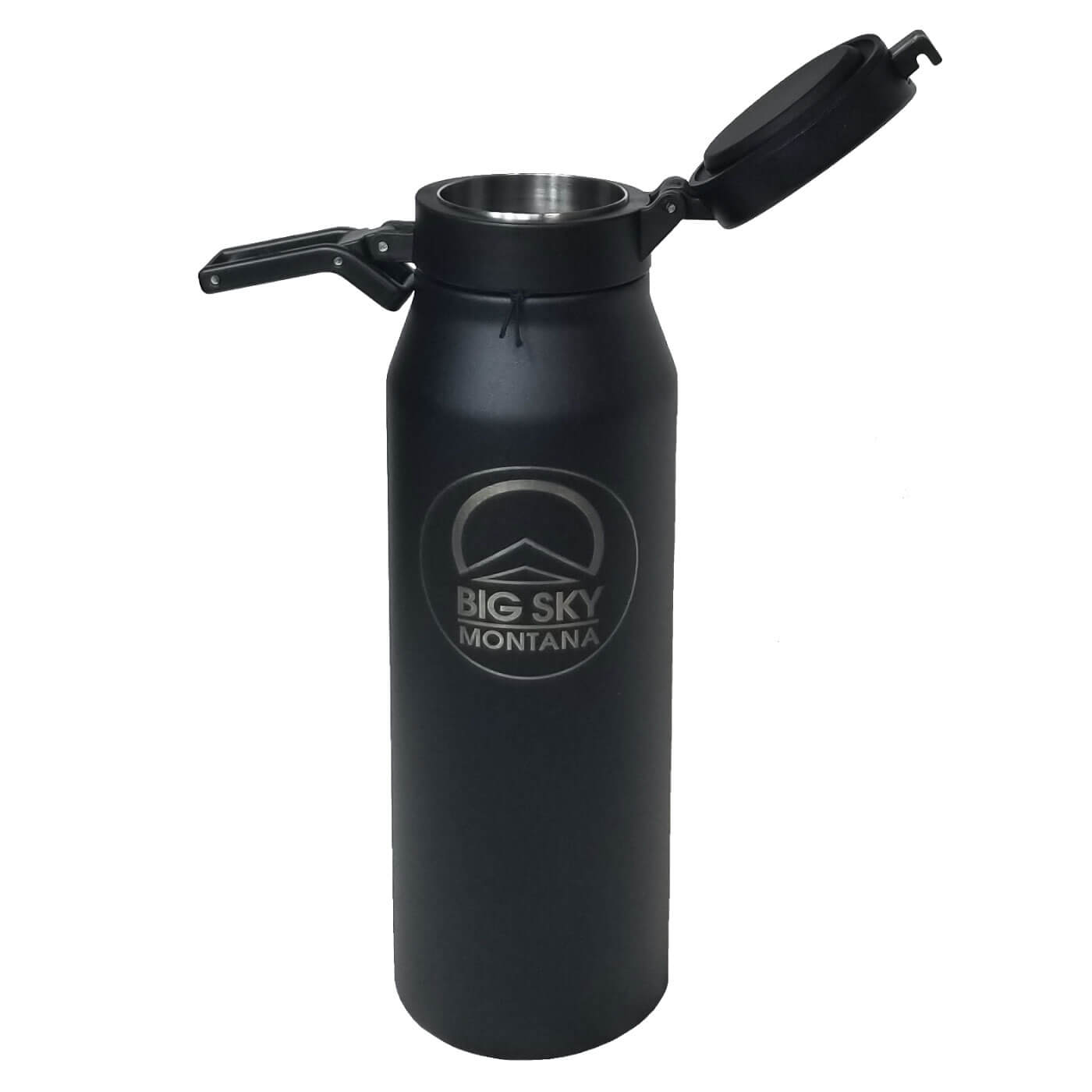 Peaceful Valley 64Oz Stainless Steel Thermos Bottle, Double Vacuum