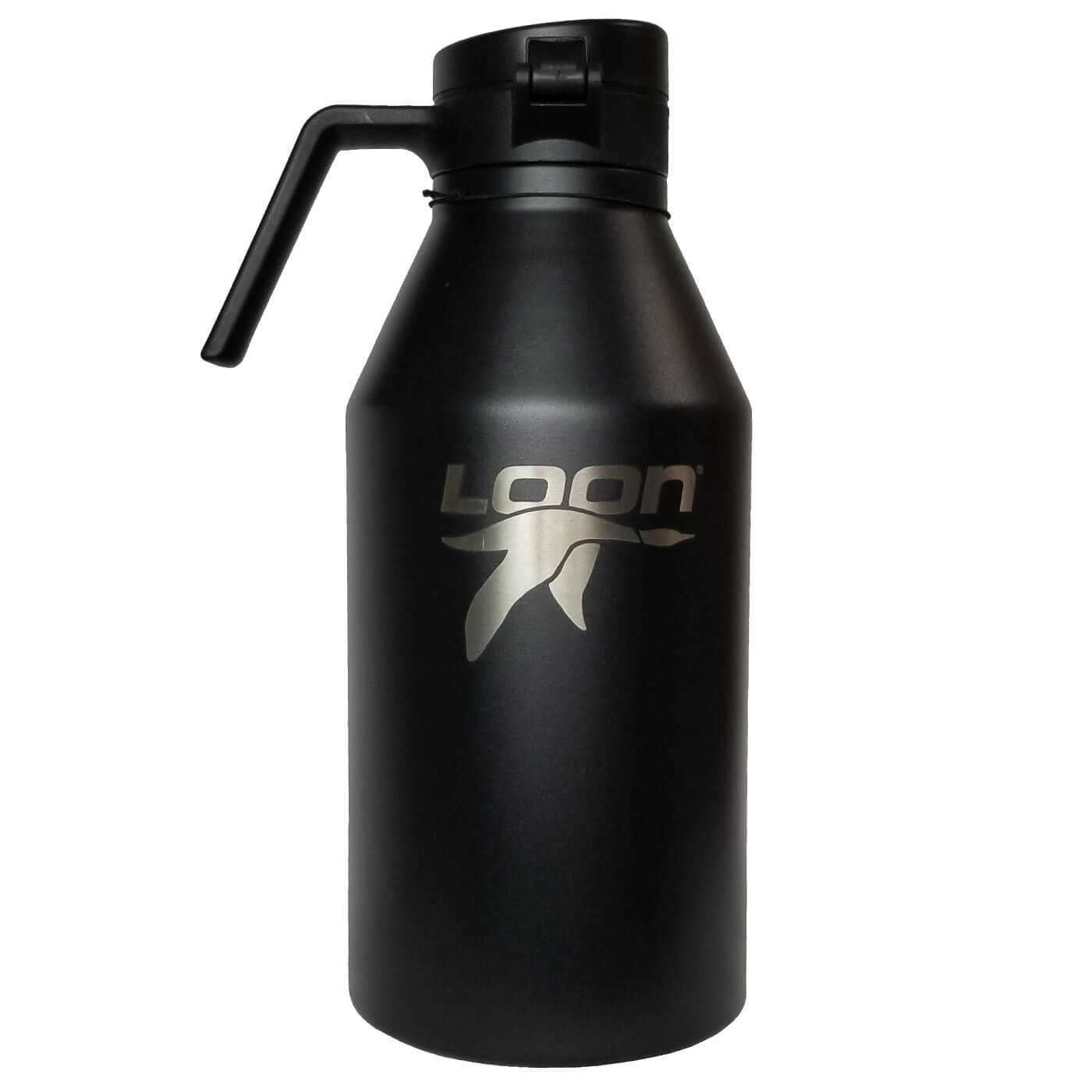 Loon Mountain Growler 64oz Vacuum Insulated Bottle with Locking Lid 