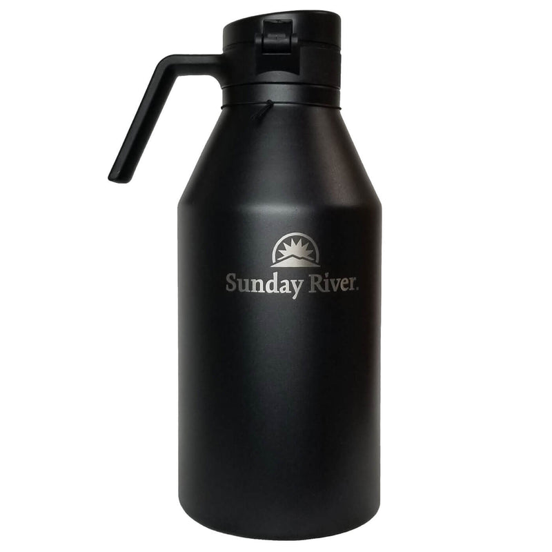 Sunday River Growler 64oz Vacuum Insulated Bottle with Locking Lid 