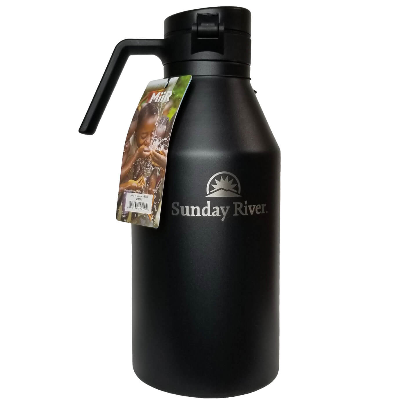 Sunday River Growler 64oz Vacuum Insulated Bottle with Locking Lid 