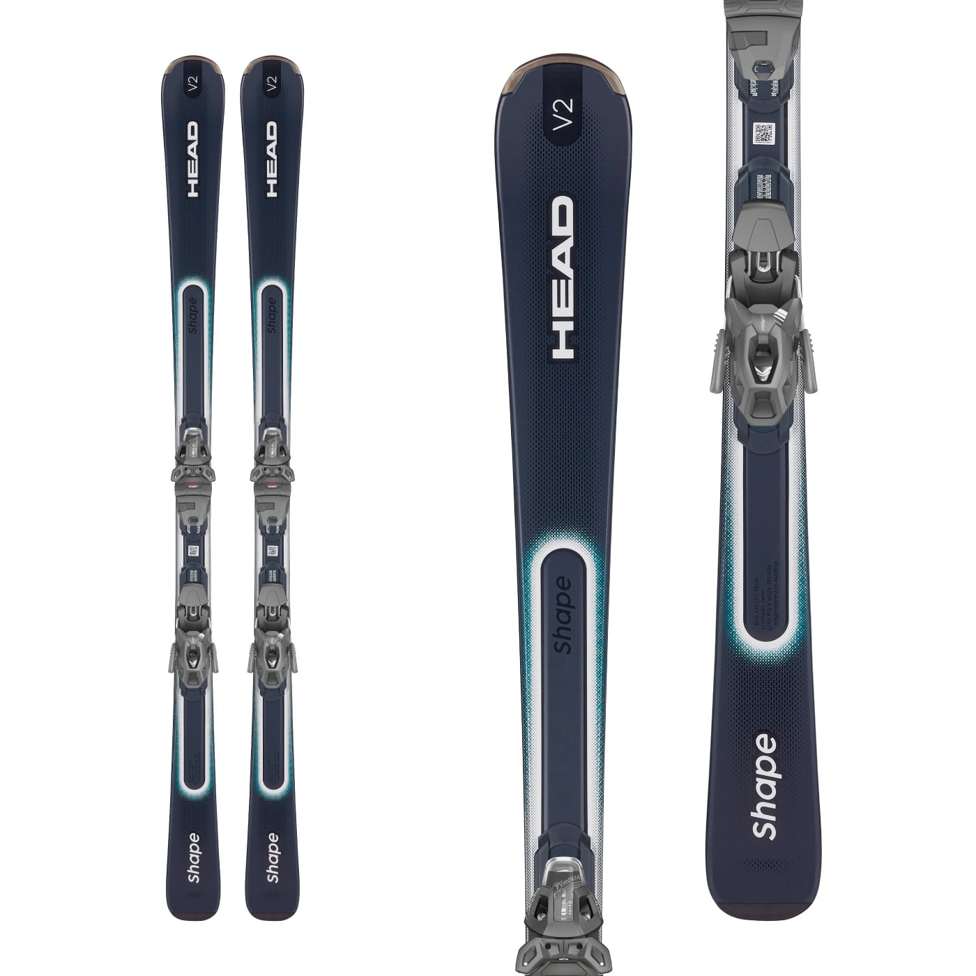 Head Men's Shape e-V10 Ski + PR 11 GW Bindings 2024 · Boyne 